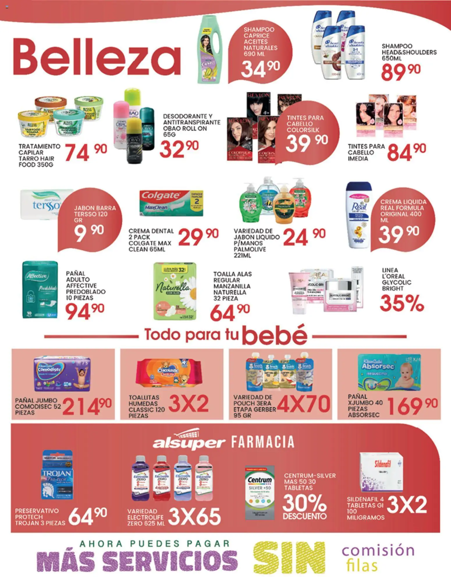 Nuevas ofertas de Alsuper válidas en toda la República Mexicana desde el 22.05.2026. ¡Encuentra las mejores ofertas en Alsuper folleto Zacatecas! | Página: 4