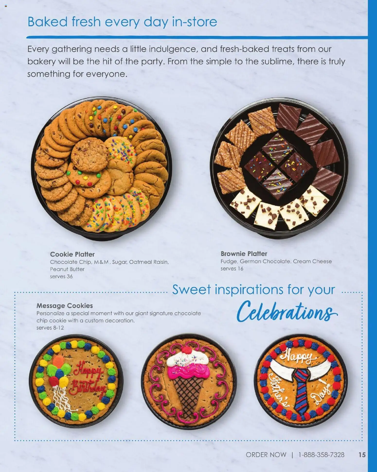 Albertsons Entertaining Guide - valid from 11/19/2025 | Page: 17 | Products: Cream cheese, Cheese, Cream, Chocolate Chip