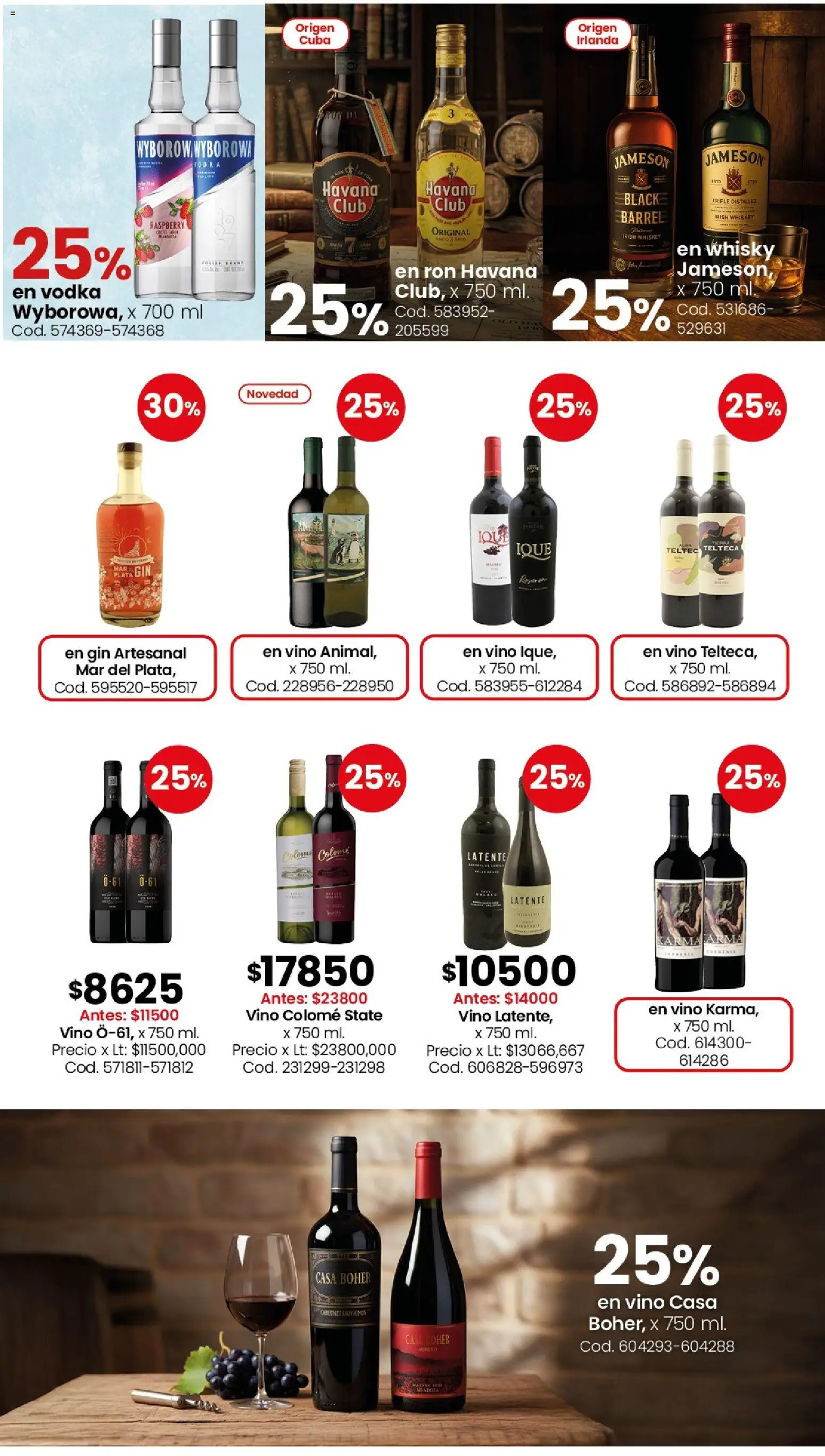 Coto - Almacén y bebidas │ válido desde el 11.05.2026 | Página: 9 | Productos: Vodka, Whisky, Whiskey, Vino