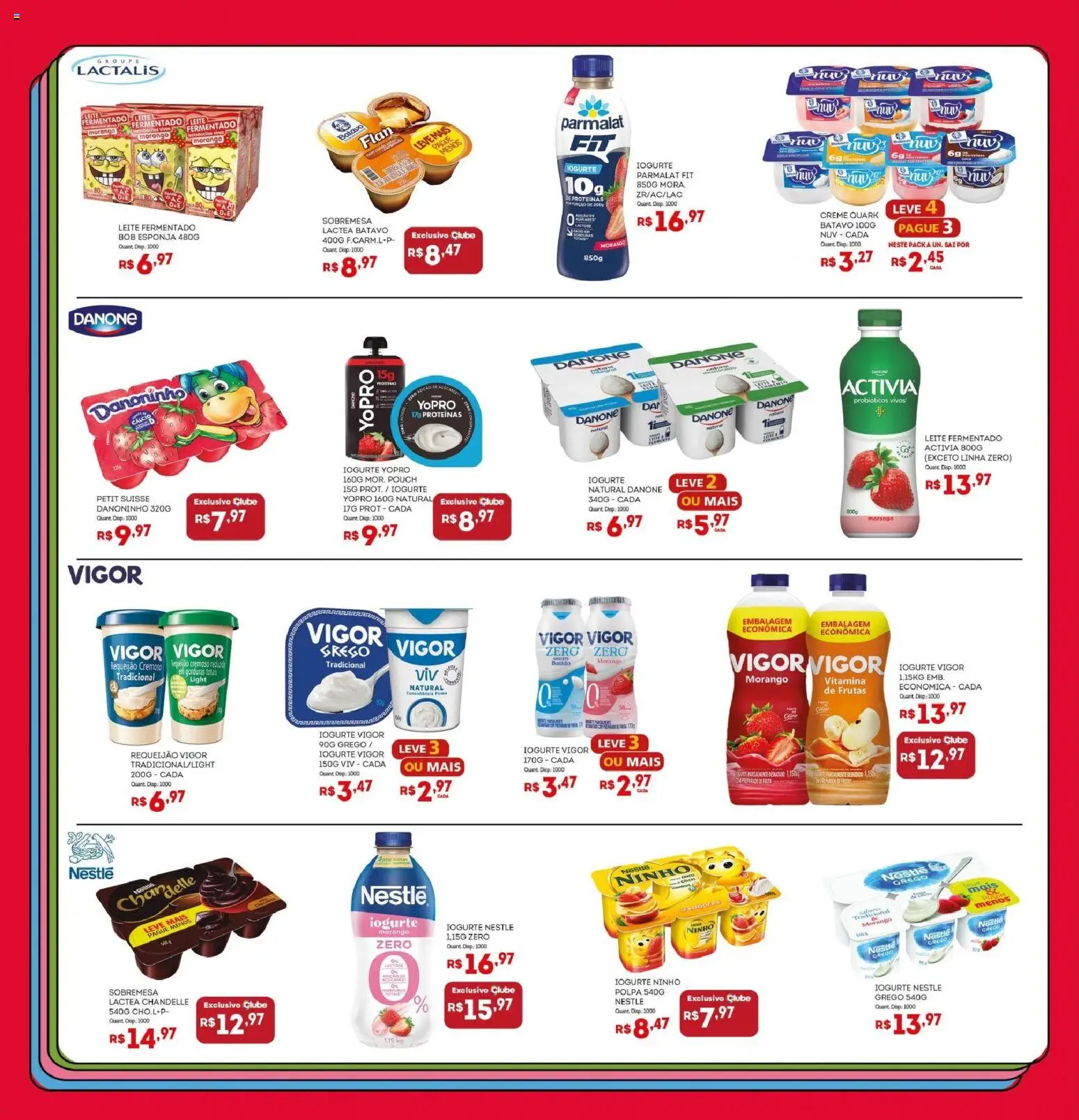 Bistek Supermercados Folheto - válido de 09/09/2026 | Página: 14 | Produtos: Probióticos, Iogurte, Cálcio, Leite fermentado