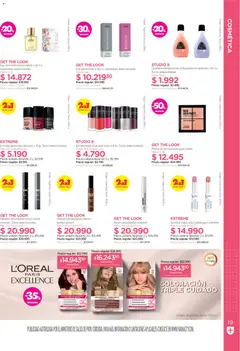 Vista previa Farmacity catálogo válido desde el 01/09/2026 | Página: 19 | Productos: Eau de toilette, Máscara, Sombra, Paleta