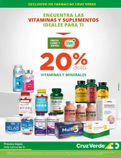 Cruz Verde Descuentos válido desde el 01.06.2026 | Página: 32 | Productos: Vitaminas