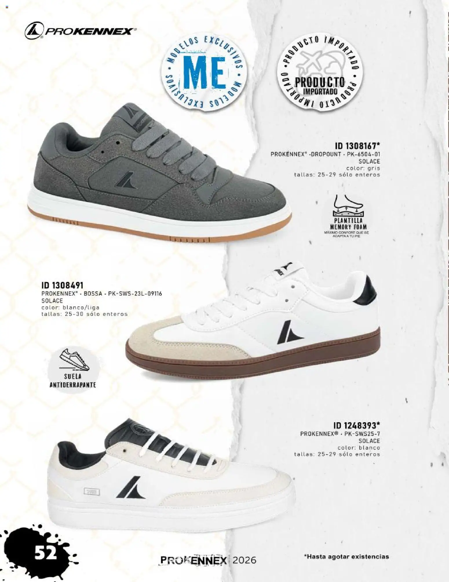 Nuevas ofertas de Price Shoes válidas en toda la República Mexicana desde el 15/09/2026. ¡Encuentra las mejores ofertas en Price Shoes catálogo Prokennex! | Página: 52