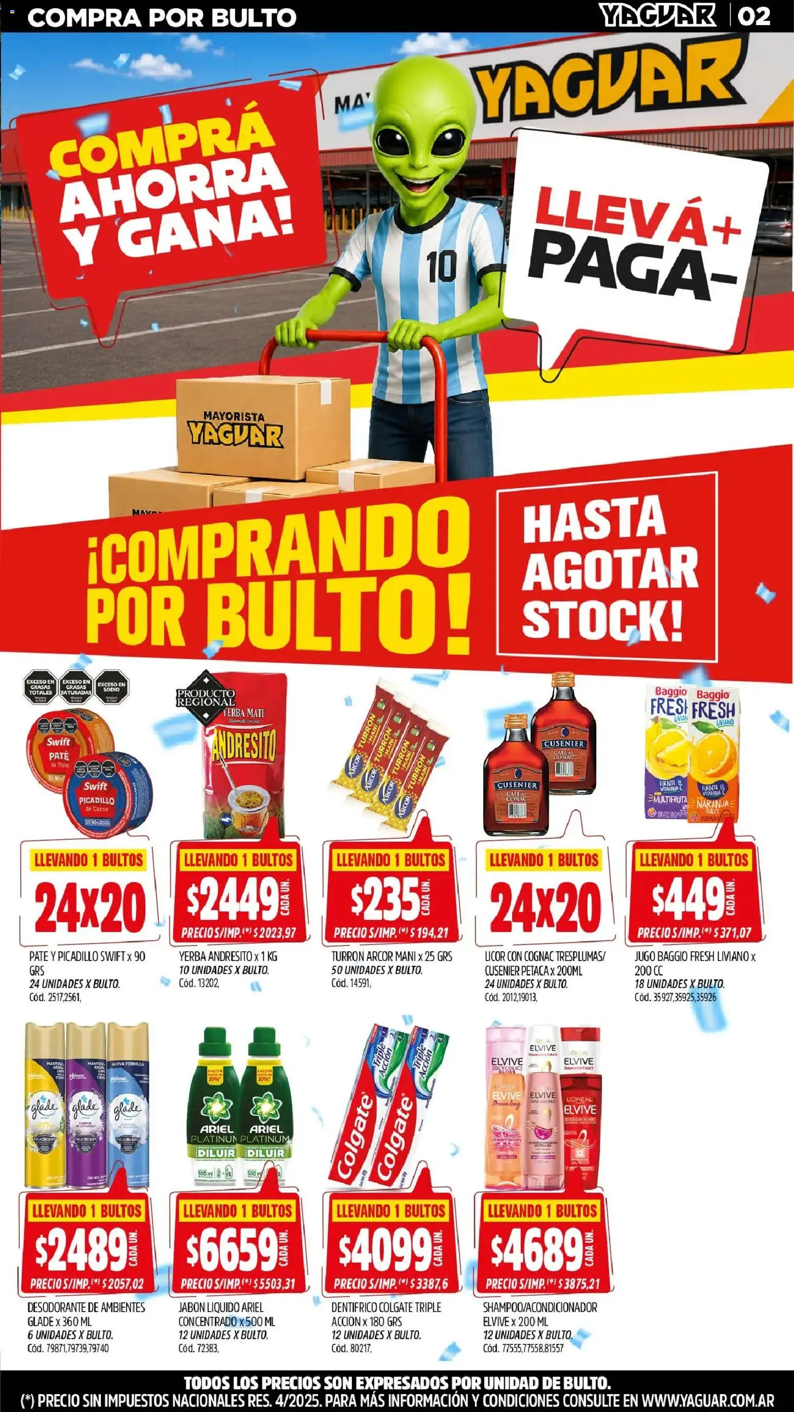 Yaguar - Oferta Semanal Misiones │ válido desde el 29/06/2026 | Página: 3 | Productos: Mani, Jabón, Paté, Jugo
