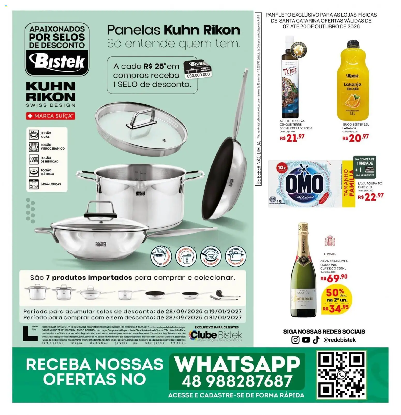 Bistek Supermercados Folheto - válido de 07/10/2026 | Página: 1