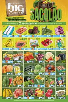 Big Compra ofertas Sacolão - Pré-Visualização do folheto da loja Big Compra, válido de 28/08/2026