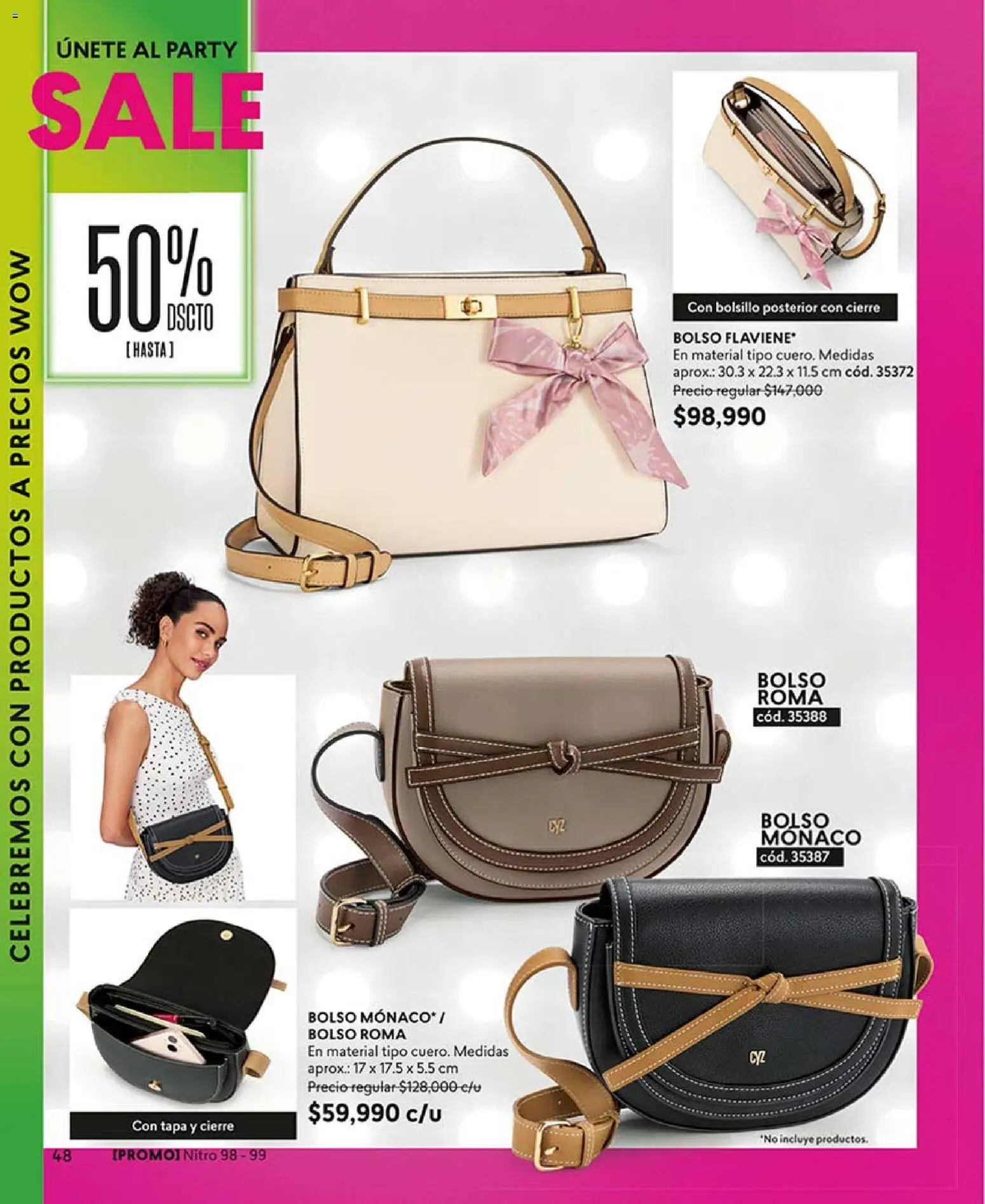 CyZone revista - valida desde el 17.07.2026 | Página: 60 | Productos: Bolso