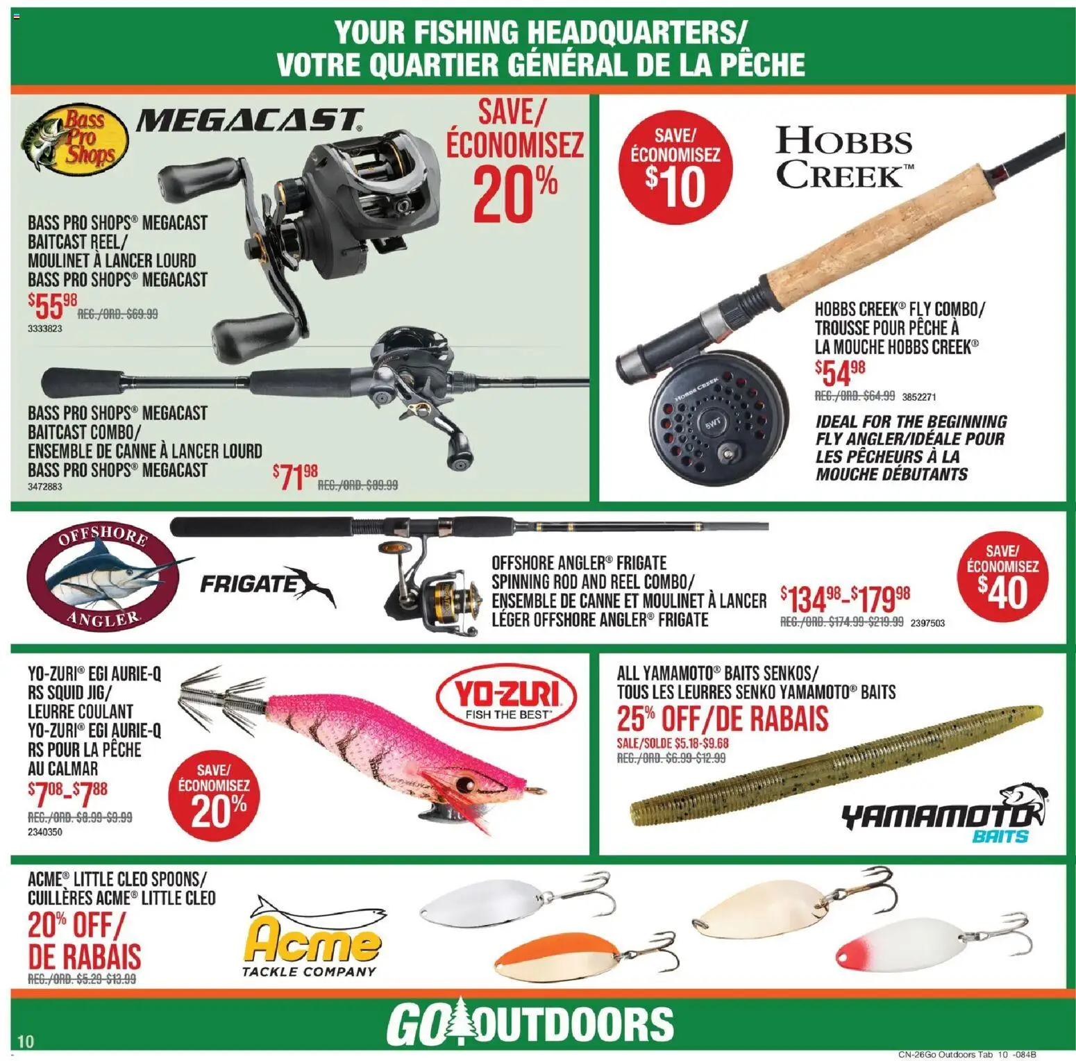 Cabelas flyer valid from 07.05.2026 | Page: 10 | Products: Fish