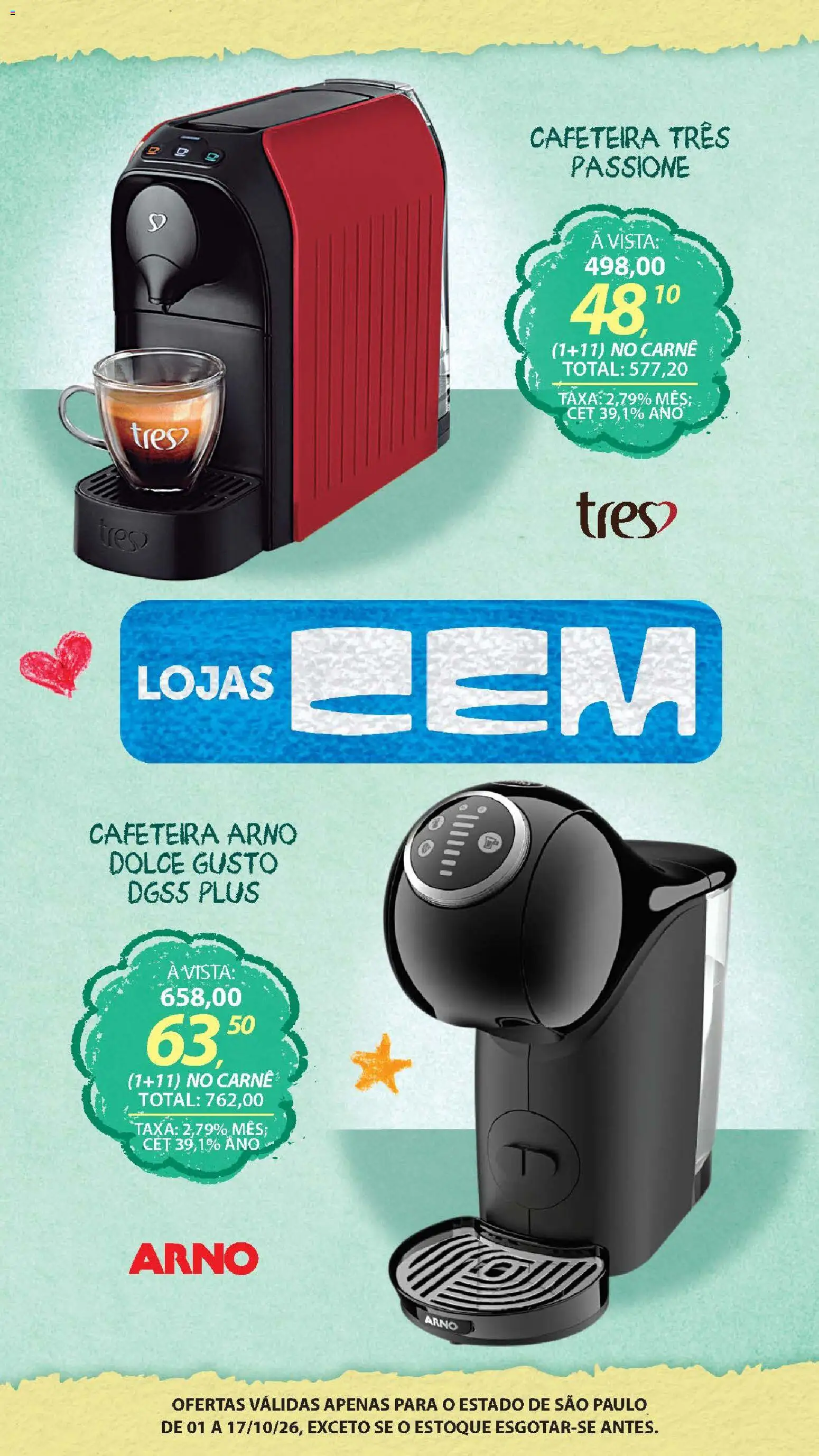 Lojas Cem Folheto - válido de 01/10/2026 | Página: 92