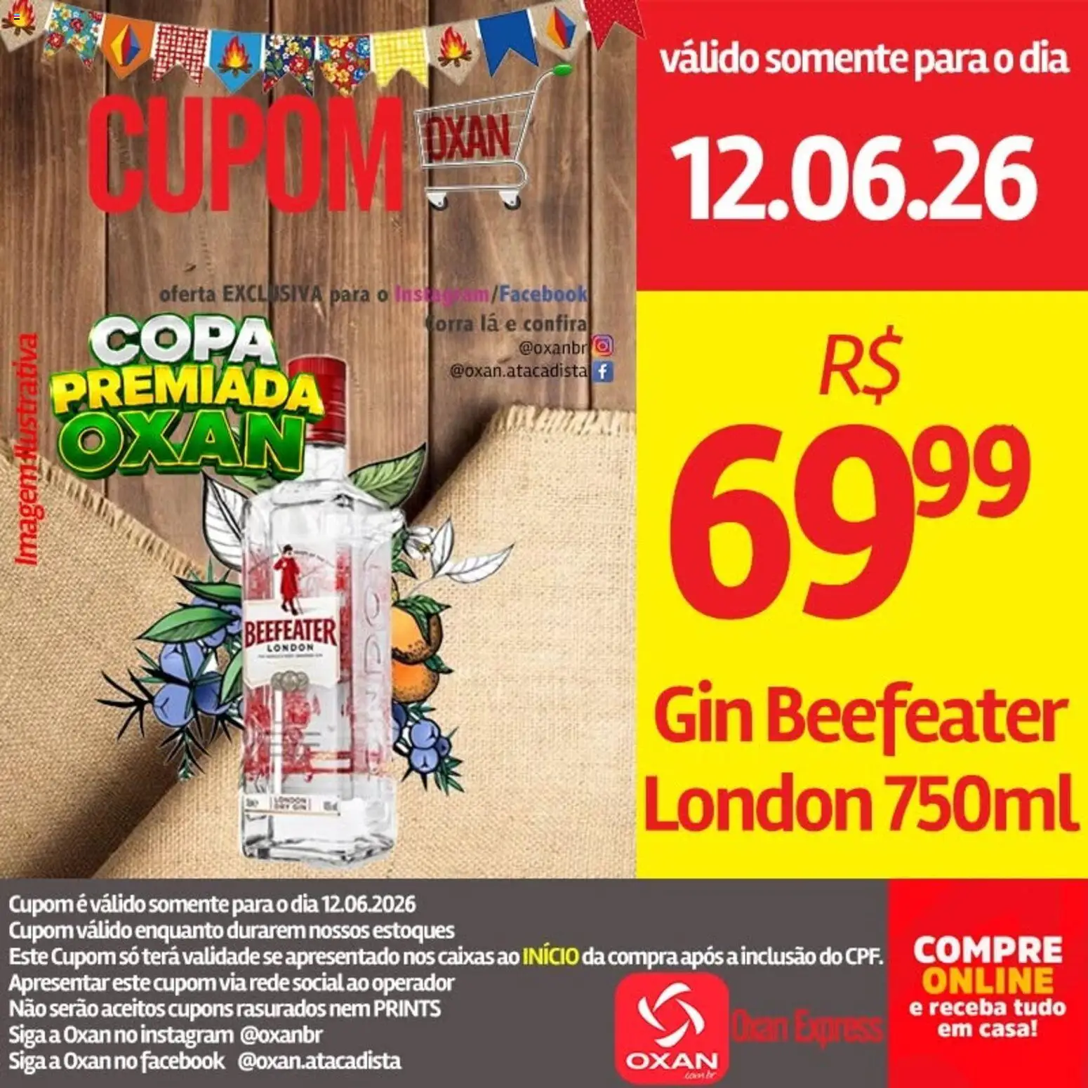Oxan Atacadista Folheto - válido de 12.06.2026 | Página: 1