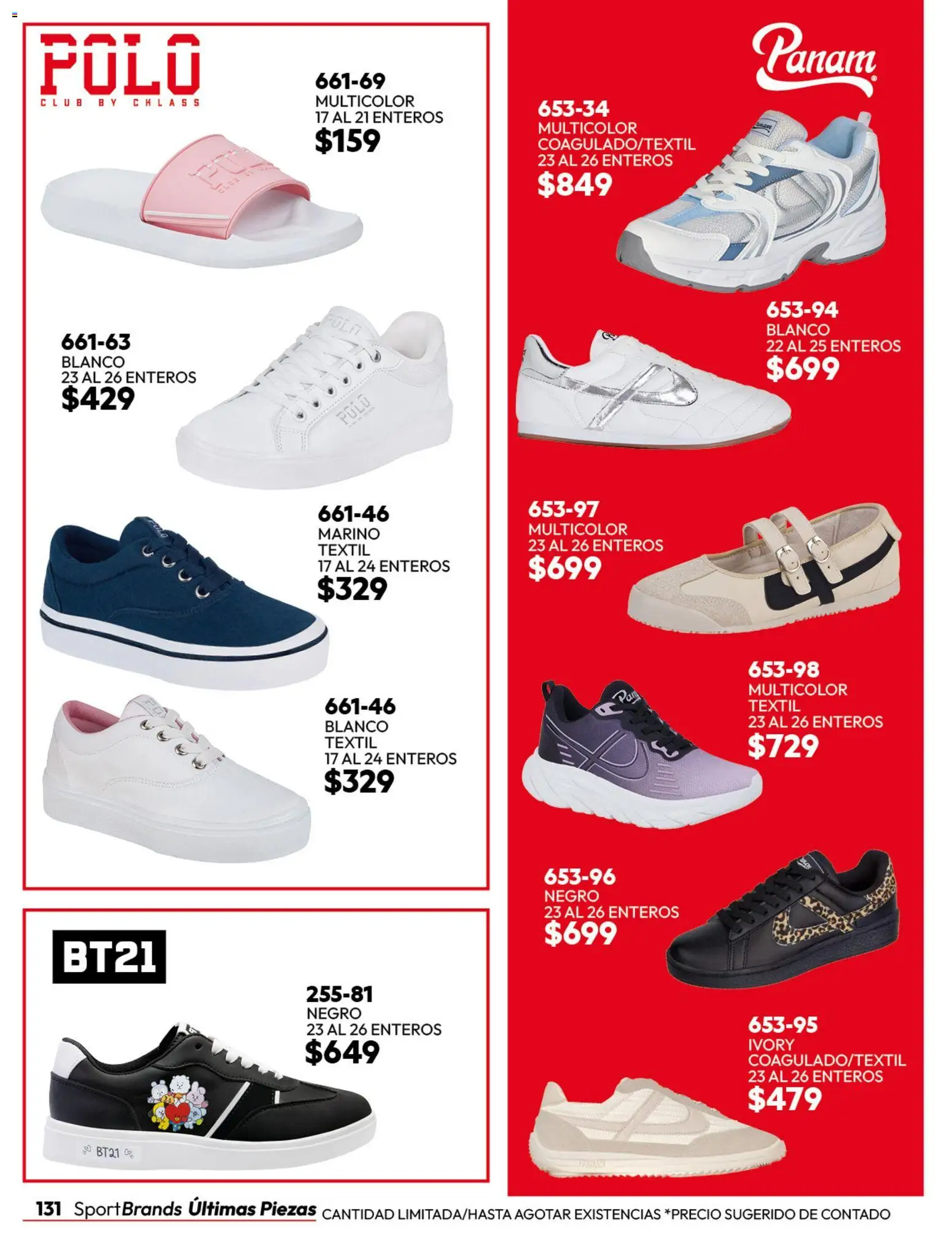 Nuevas ofertas de Cklass válidas en toda la República Mexicana desde el 08/07/2026. ¡Encuentra las mejores ofertas en Cklass catálogo Sportbrands caballero! | Página: 255