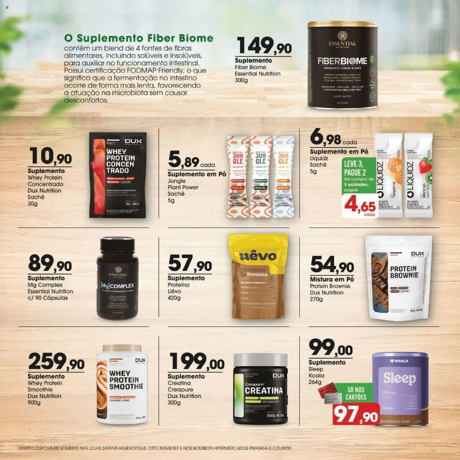 Zaffari Folheto - válido de 03/09/2026 | Página: 9 | Produtos: Cápsulas, Pó, Bourbon, Proteína