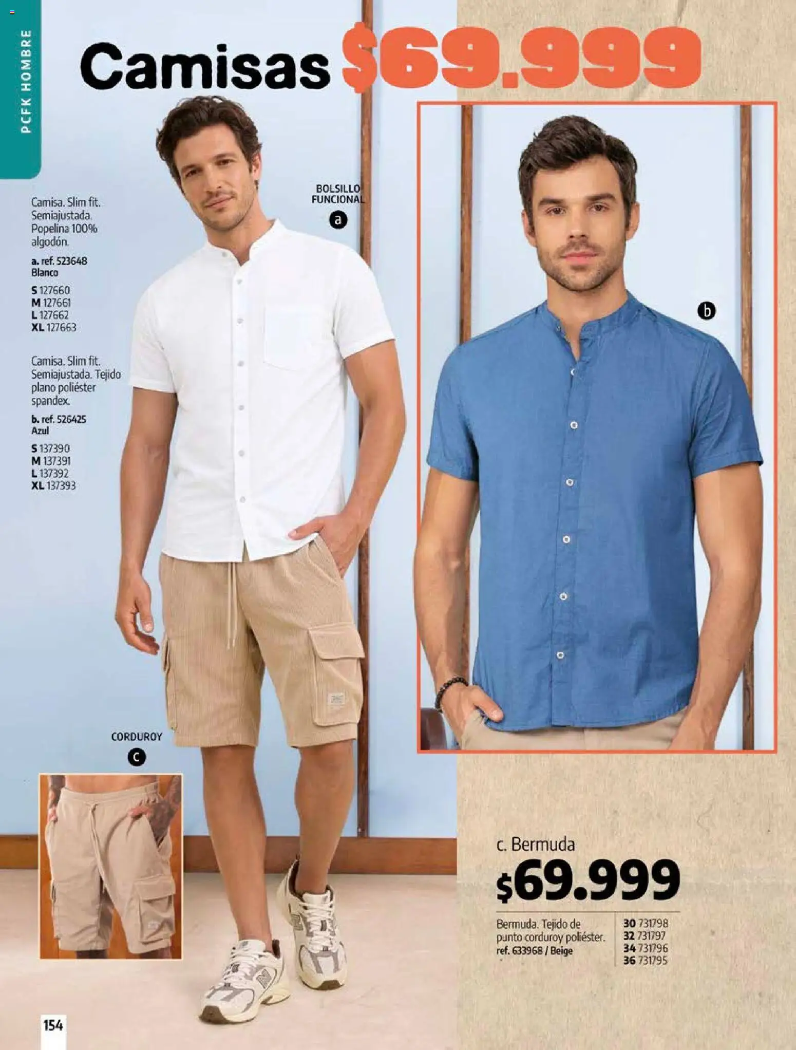 Pacifika revista - valida desde el 18/09/2026 | Página: 154 | Productos: Bermuda