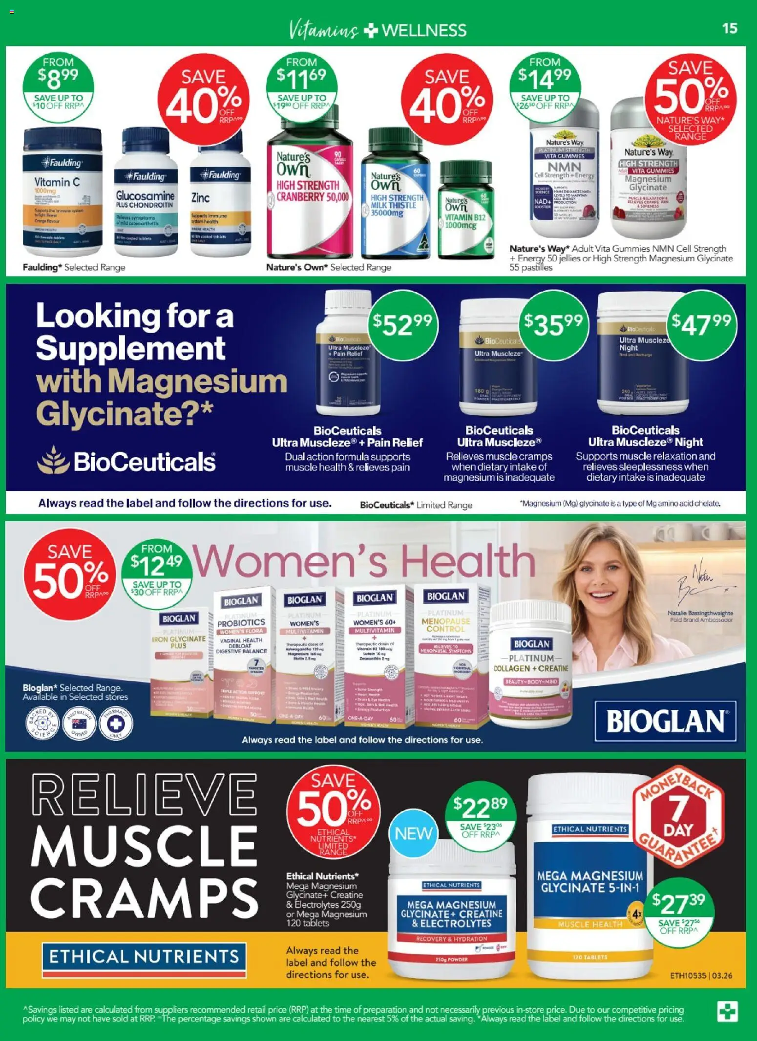 Terry White catalogue - valid from 18.06.2026 | Page: 15 | Products: Multivitamin, Tablets, Pain relief, Zinc
