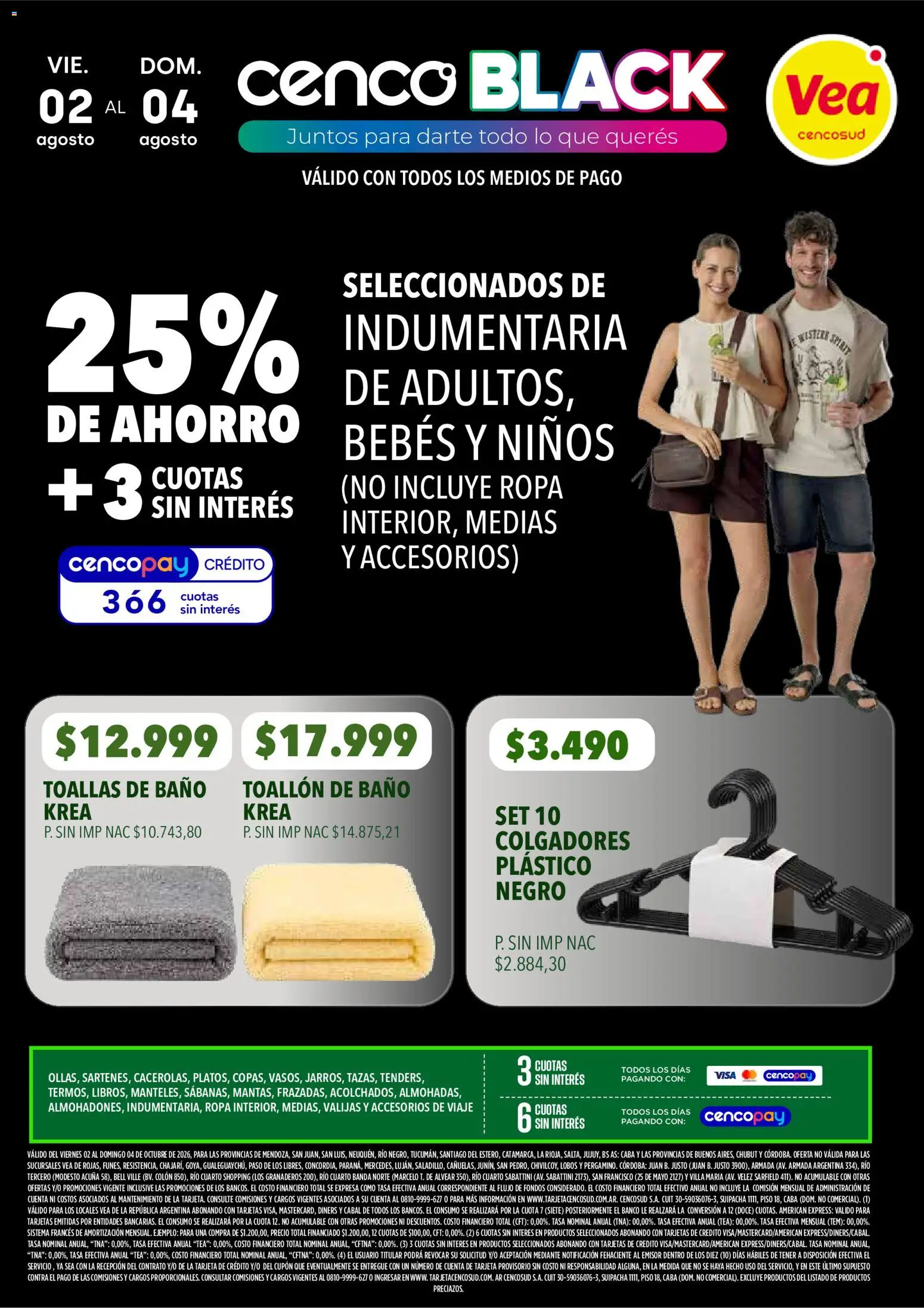 Vea - CENCOBLACK – ESPECIAL PARA TU CASA │ válido desde el 02/10/2026 | Página: 9