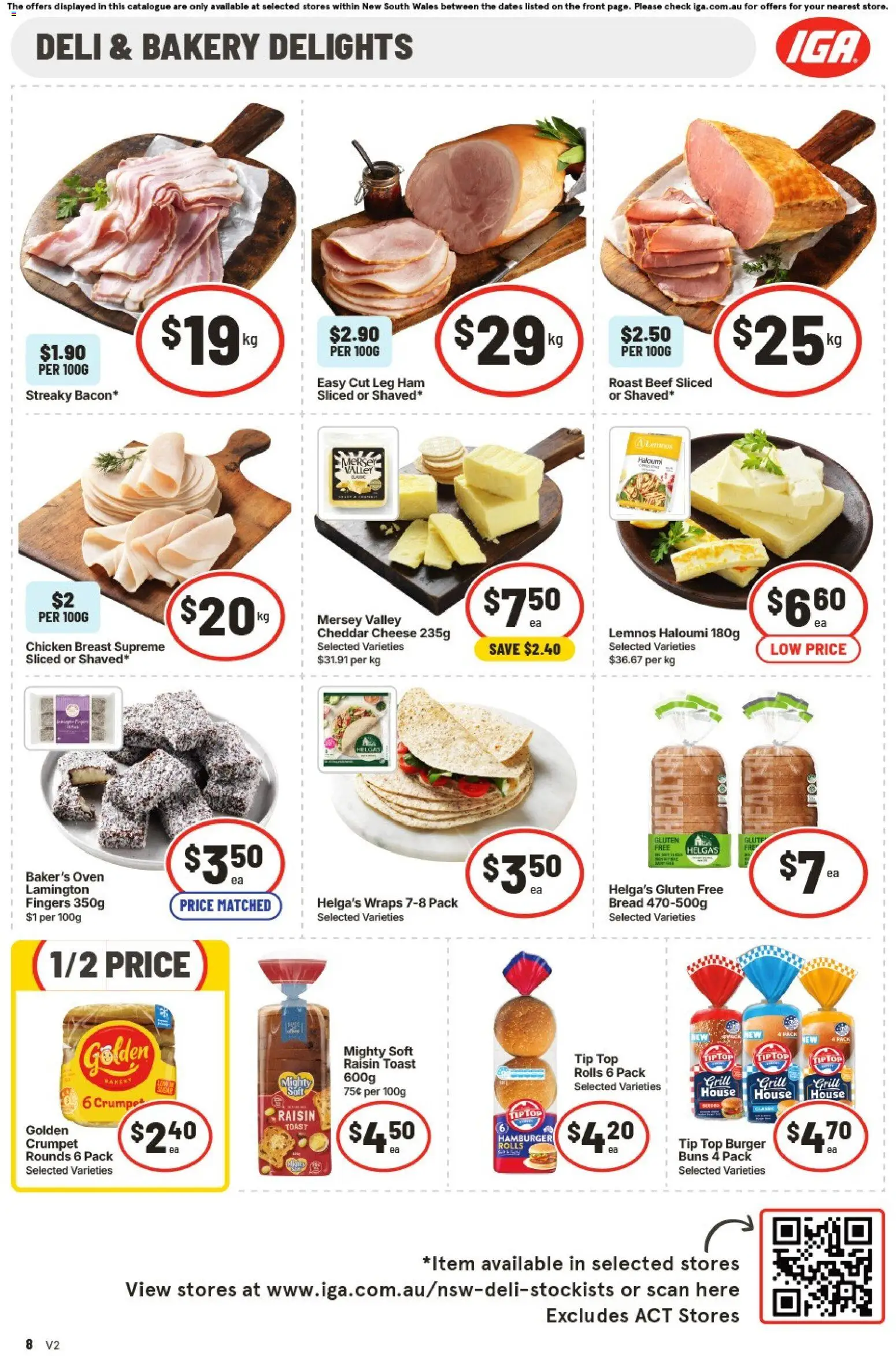 IGA catalogue - valid from 23/09/2026 | Page: 13 | Products: Hamburger, Ham, Roast, Oven