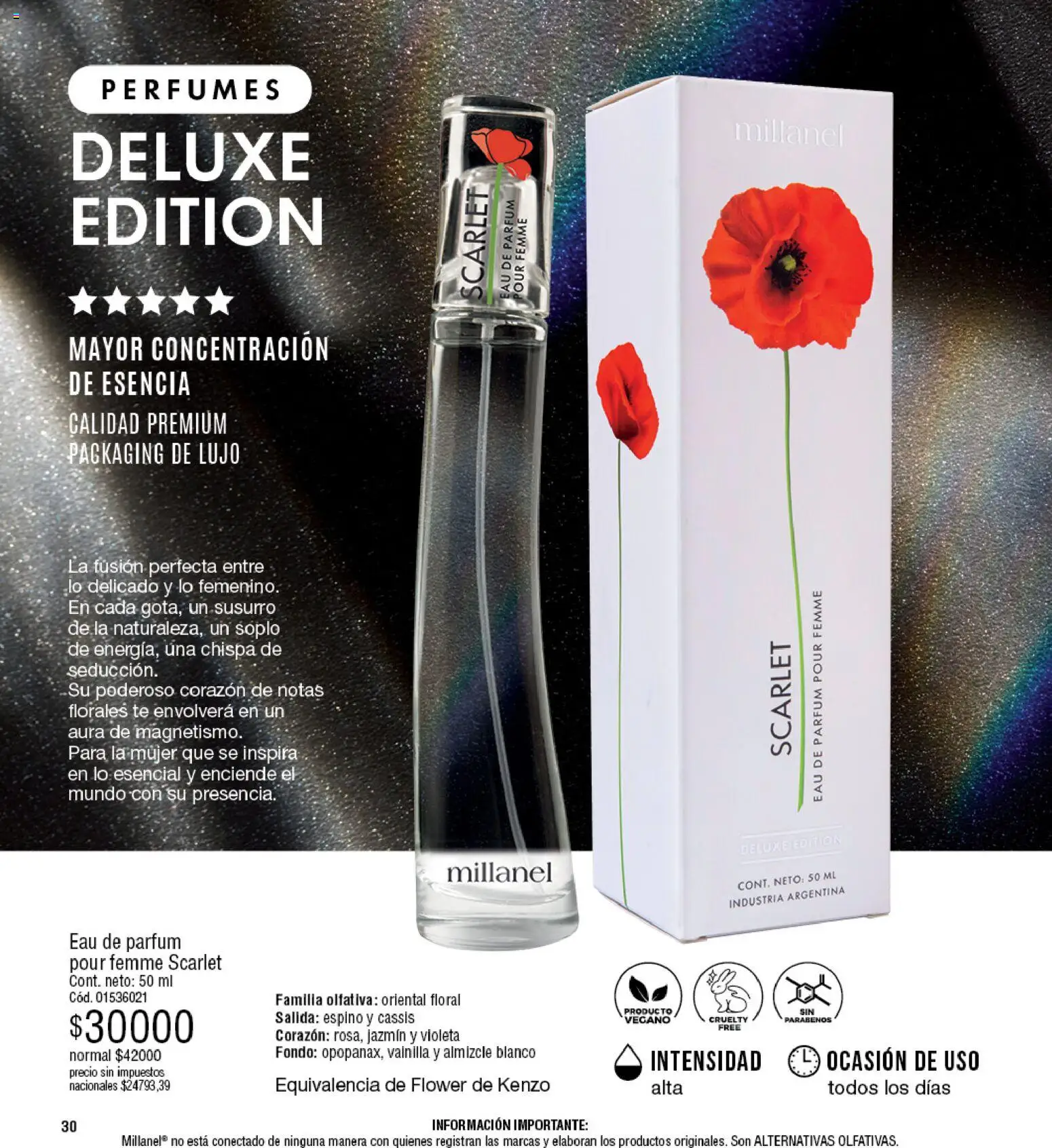 Millanel - Catálogo │ válido desde el 20/07/2026 | Página: 30 | Productos: Vainilla, Perfumes, Té