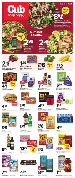 Preview of Cub Foods weekly ads valid from 07/05/2026