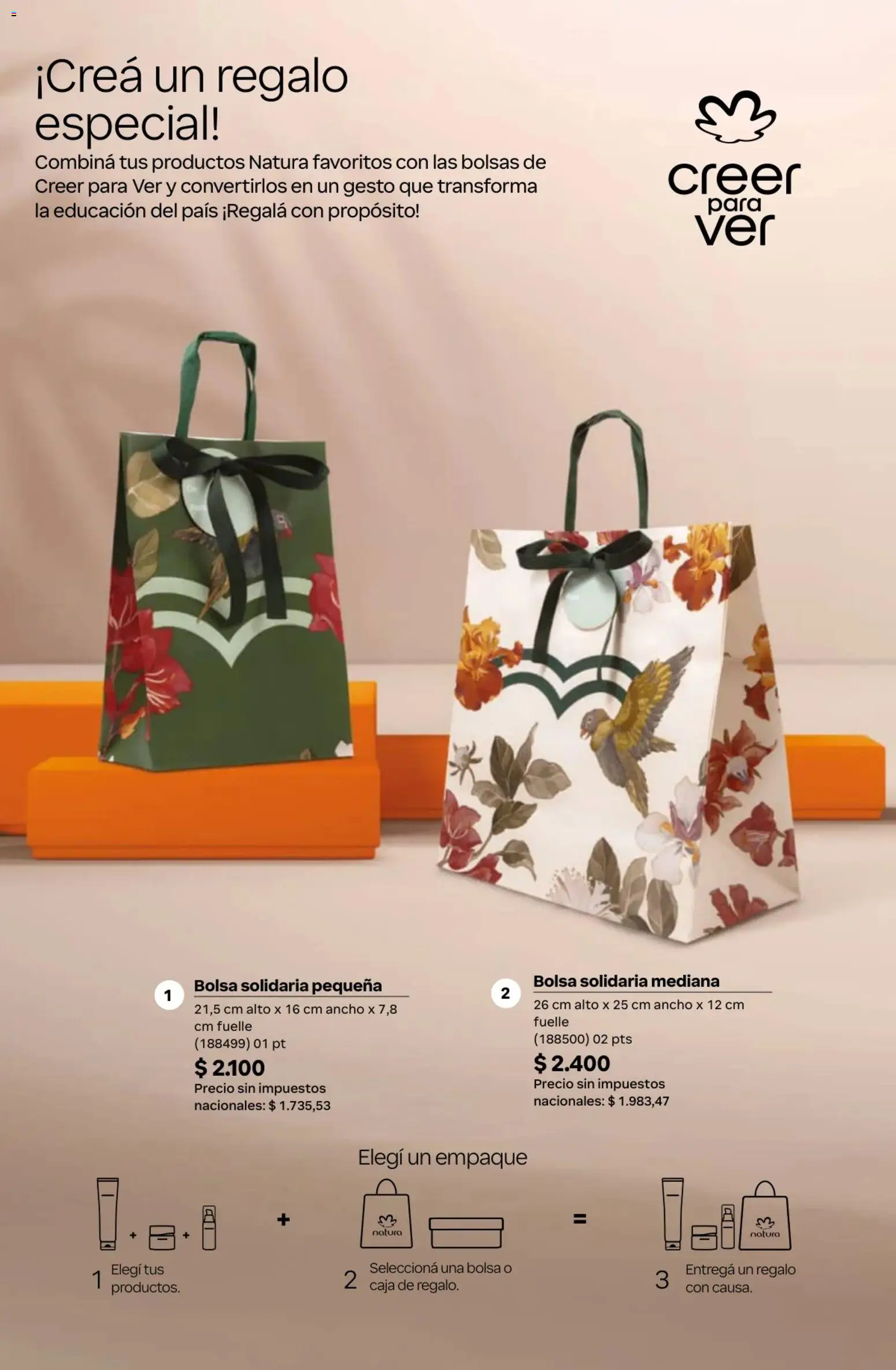 Catálogo Natura Ciclo 13 │ válido desde el 02/09/2026 | Página: 37 | Productos: Bolsa, Caja