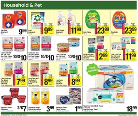 Preview of Shaw's weekly ads valid from 07/08/2026 | Page: 9 | Products: Bath, Dog Food, Cat Food, Detergent