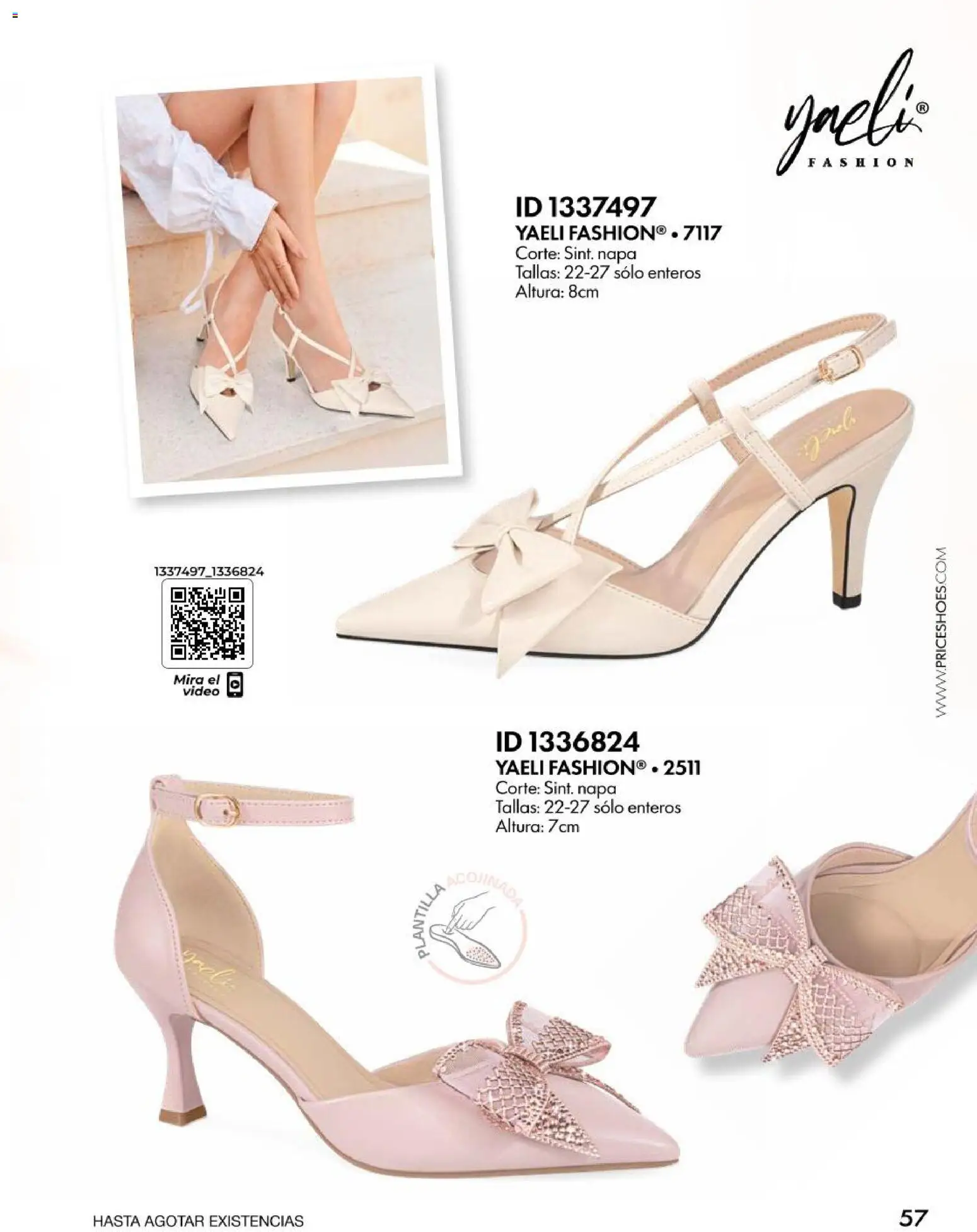 Nuevas ofertas de Price Shoes válidas en toda la República Mexicana desde el 28/08/2026. ¡Encuentra las mejores ofertas en Price Shoes catálogo Vestir Casual! | Página: 57 | Productos: Video
