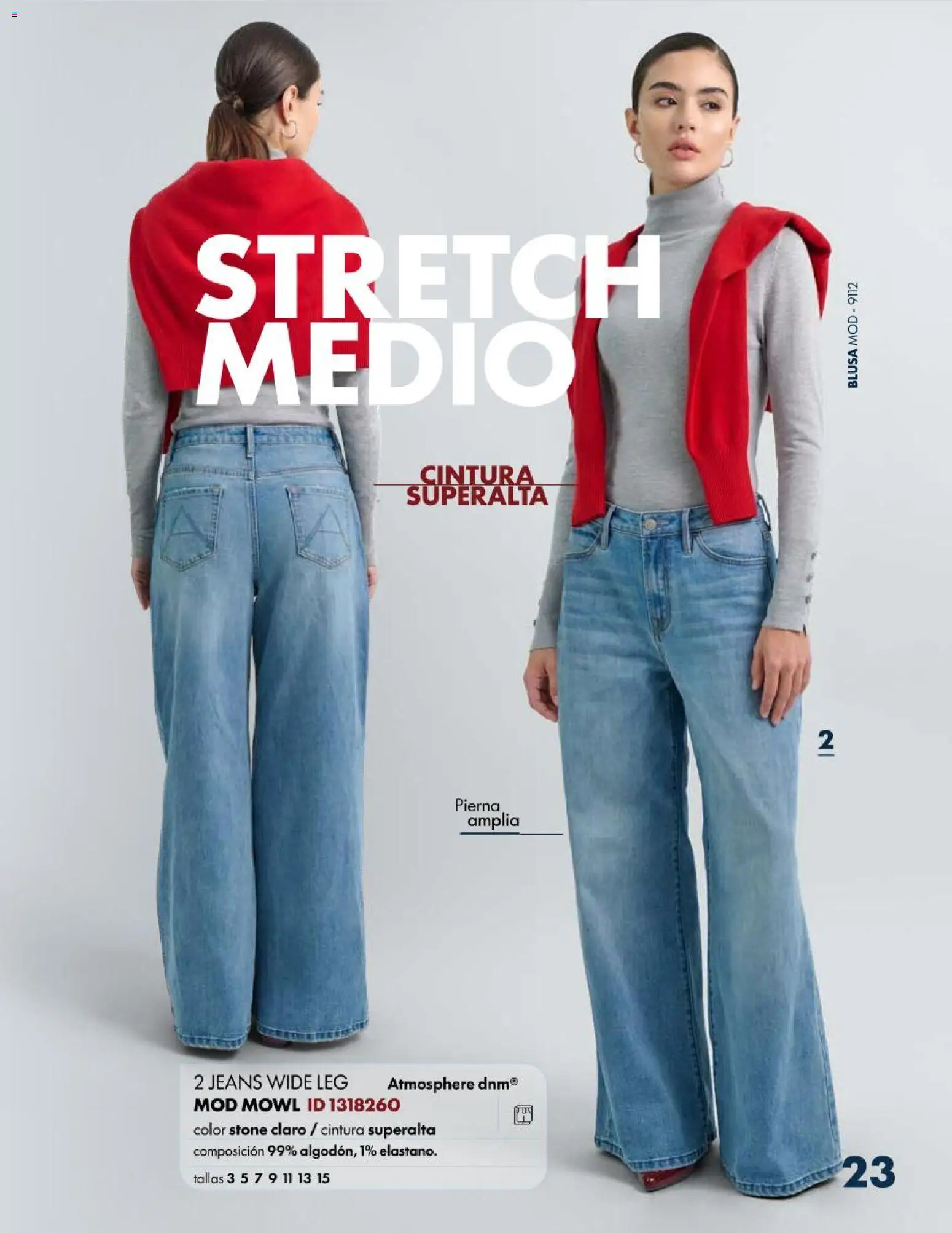 Nuevas ofertas de Price Shoes válidas en toda la República Mexicana desde el 03/08/2026. ¡Encuentra las mejores ofertas en Price Shoes catálogo Jeans! | Página: 23 | Productos: Blusa