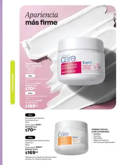 Vista previa de CREMA FACIAL ANTI-ARRUGAS, Reafirma. Protege. Hidrata. Anti-arrugas Crema facial 3 en 1 100 g, nuevo folleto de la tienda, válido en México a partir del 08.05.2026 | Página: 141