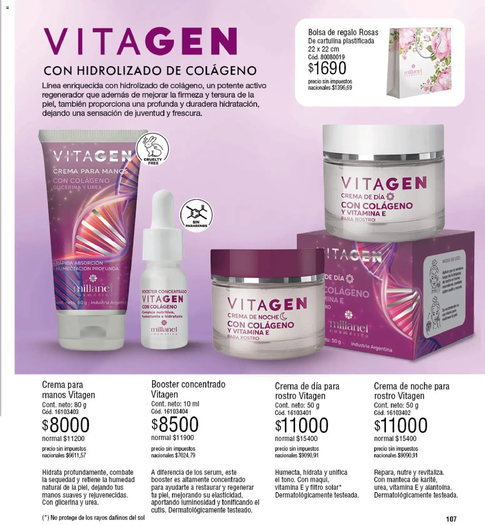Millanel - Catálogo │ válido desde el 20/07/2026 | Página: 131 | Productos: Bolsa, Crema para manos, Manteca, Crema