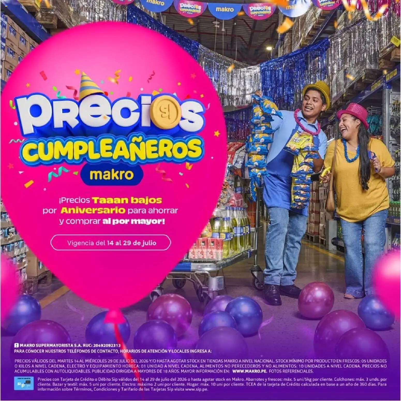 Catálogo Makro válido desde 14/07/2026 | Página: 1