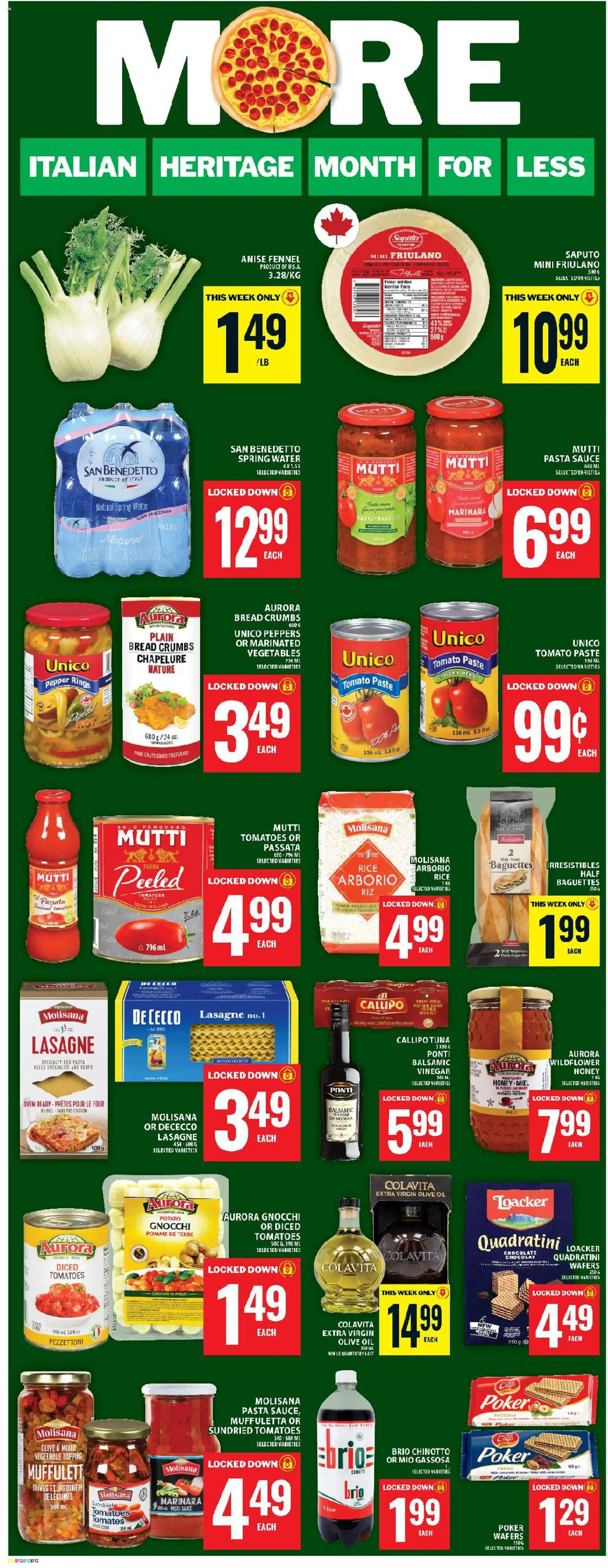 Food Basics flyer valid from 11.06.2026 | Page: 18 | Products: Oven, Oil, Bread, Tomatoes