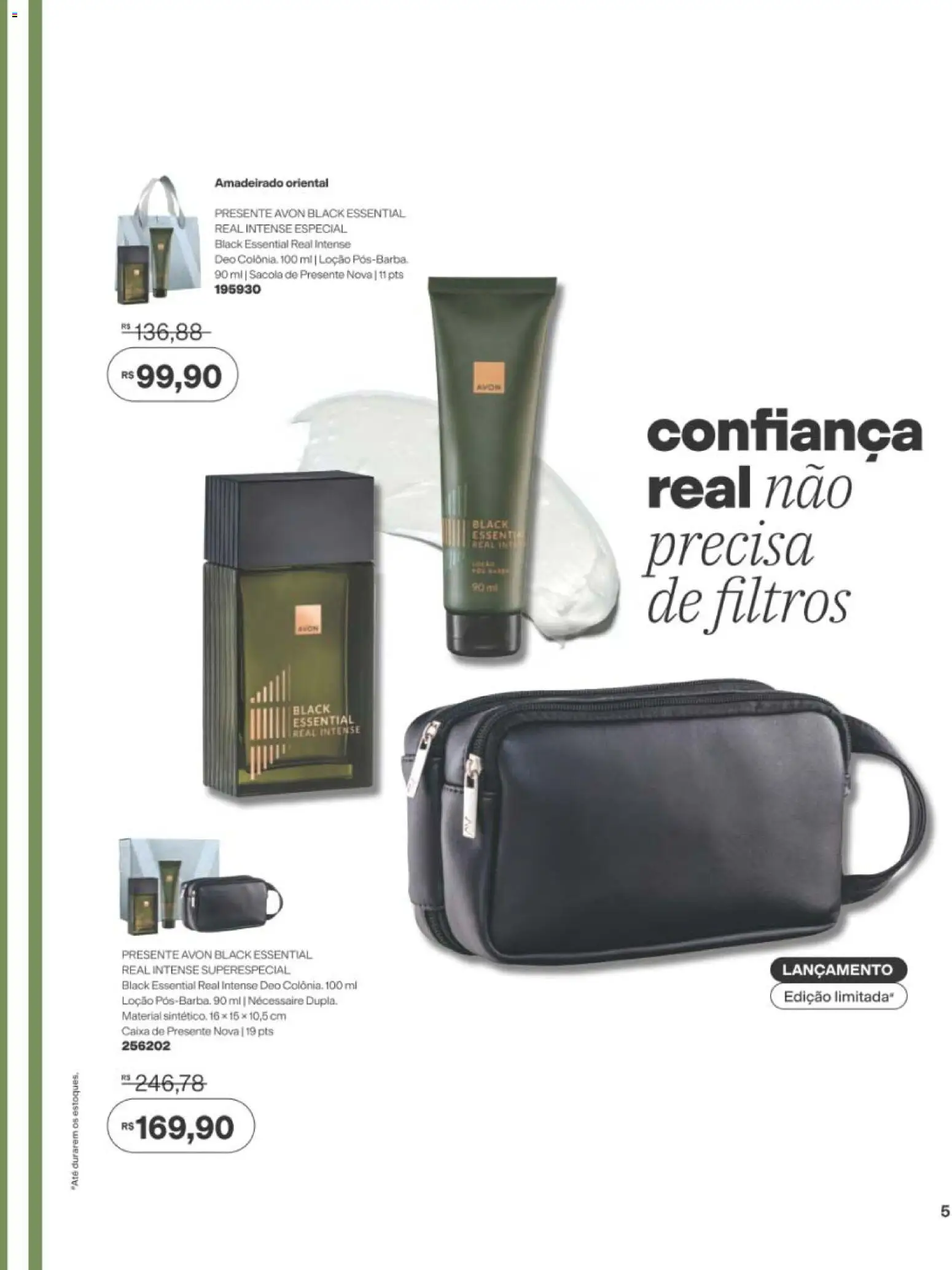 Avon Folheto - válido de 29/06/2026 | Página: 5 | Produtos: Necessaire, Caixa