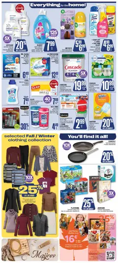 Preview of Jean Coutu weekly flyer from shop Jean Coutu valid from Sep 17, 2026 | Page: 8 | Products: Freezer, Board games, Dishwasher, Oil