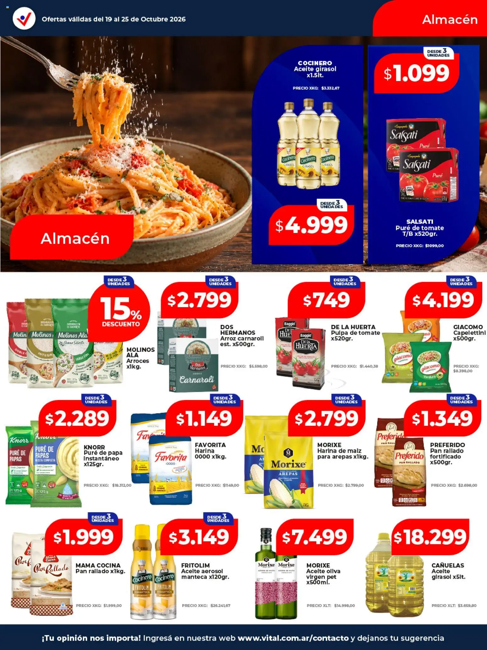 Vital - Ofertas │ válido desde el 19/10/2026 | Página: 19