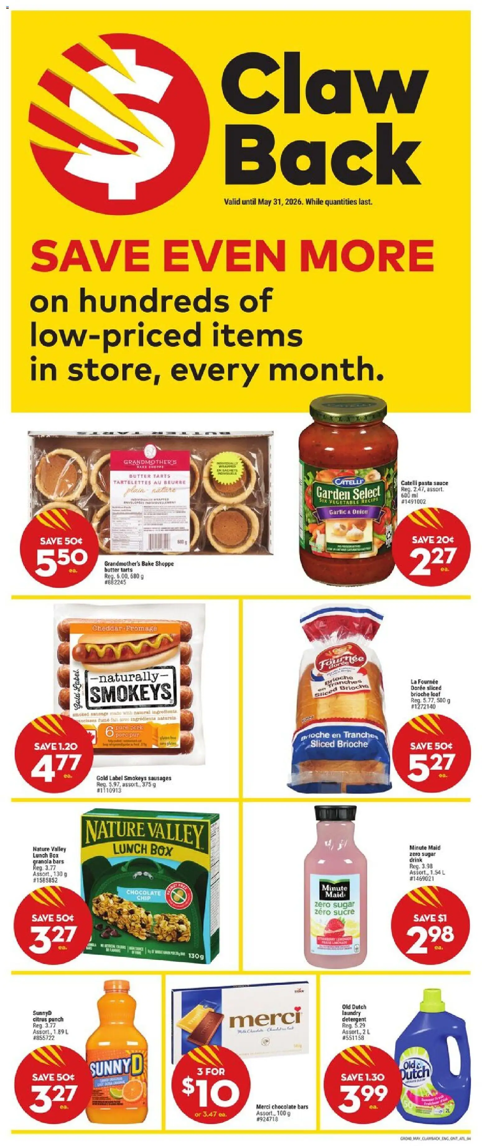 Giant Tiger flyer valid from 06.05.2026 | Page: 6 | Products: Pasta, Box, Butter, Chocolate