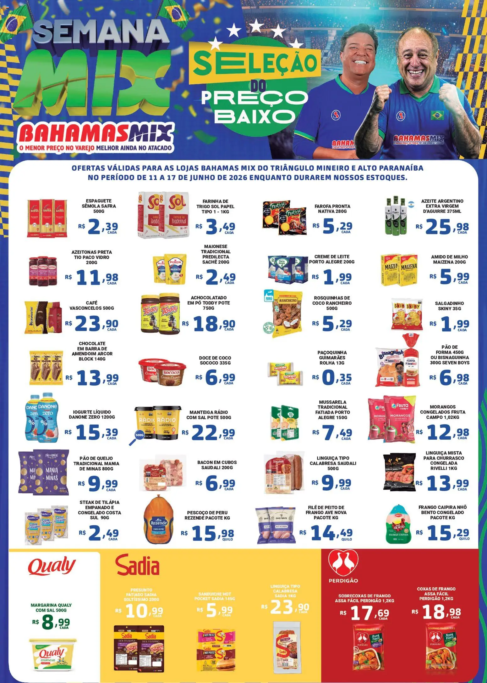 Bahamas Mix Folheto - válido de 11.06.2026 | Página: 1 | Produtos: Coco, Azeitonas, Chocolate, Rádio