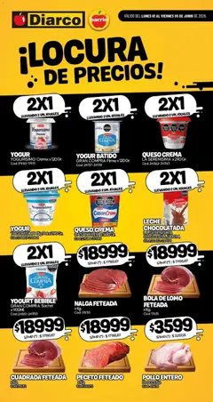 Vista previa Diarco - Especial Locura De Precios válido desde el 01.06.2026