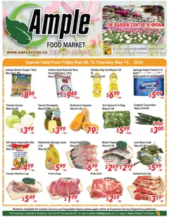 Preview of Ample Food Market  weekly flyer Brampton from shop Ample Food Market valid from 08.05.2026