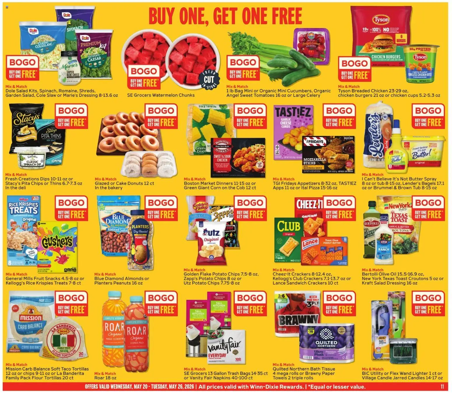Winn Dixie Weekly Circular - GA - valid from 20.05.2026 | Page: 11