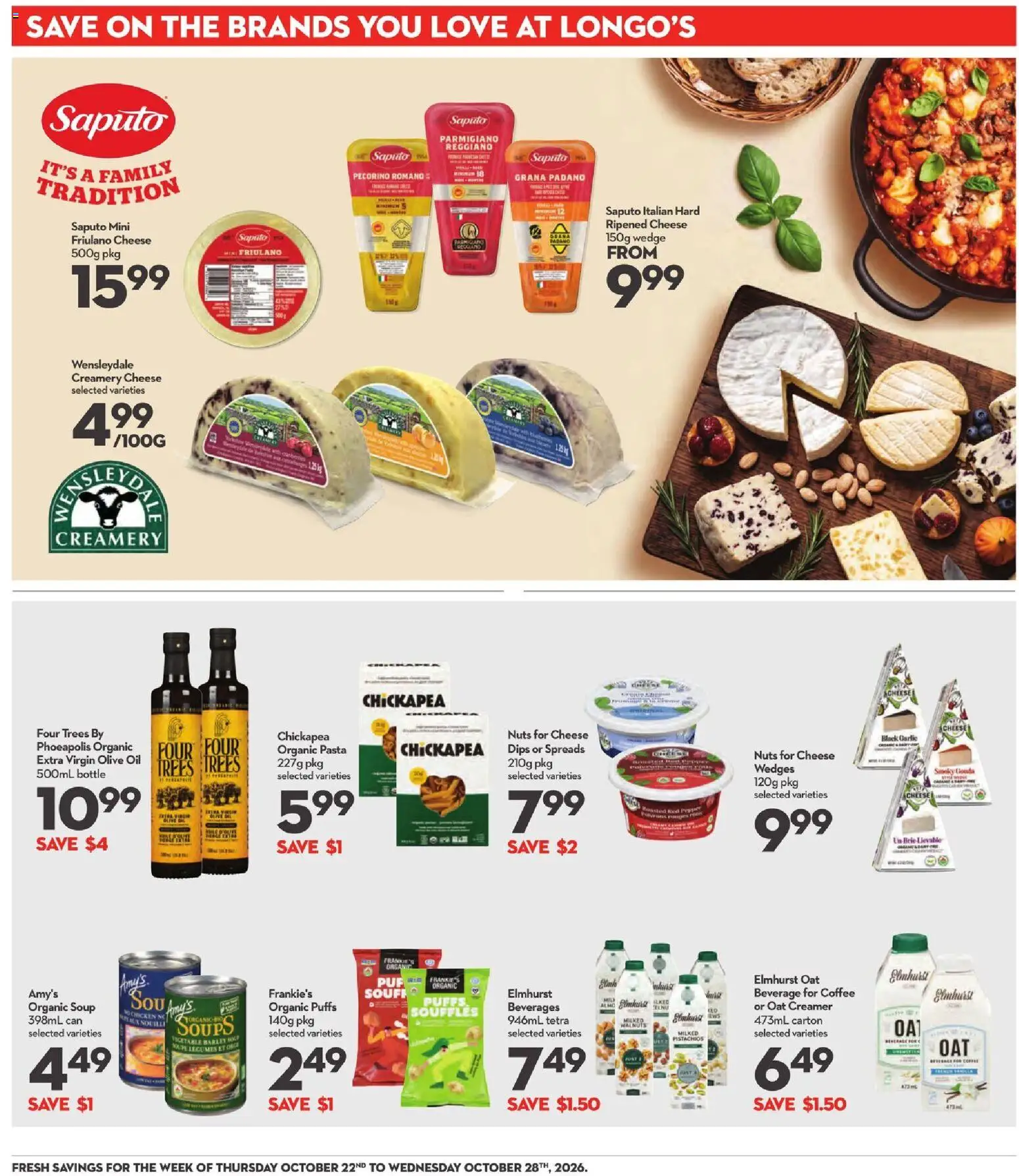 Longo's flyer valid from Oct 22, 2026 | Page: 20