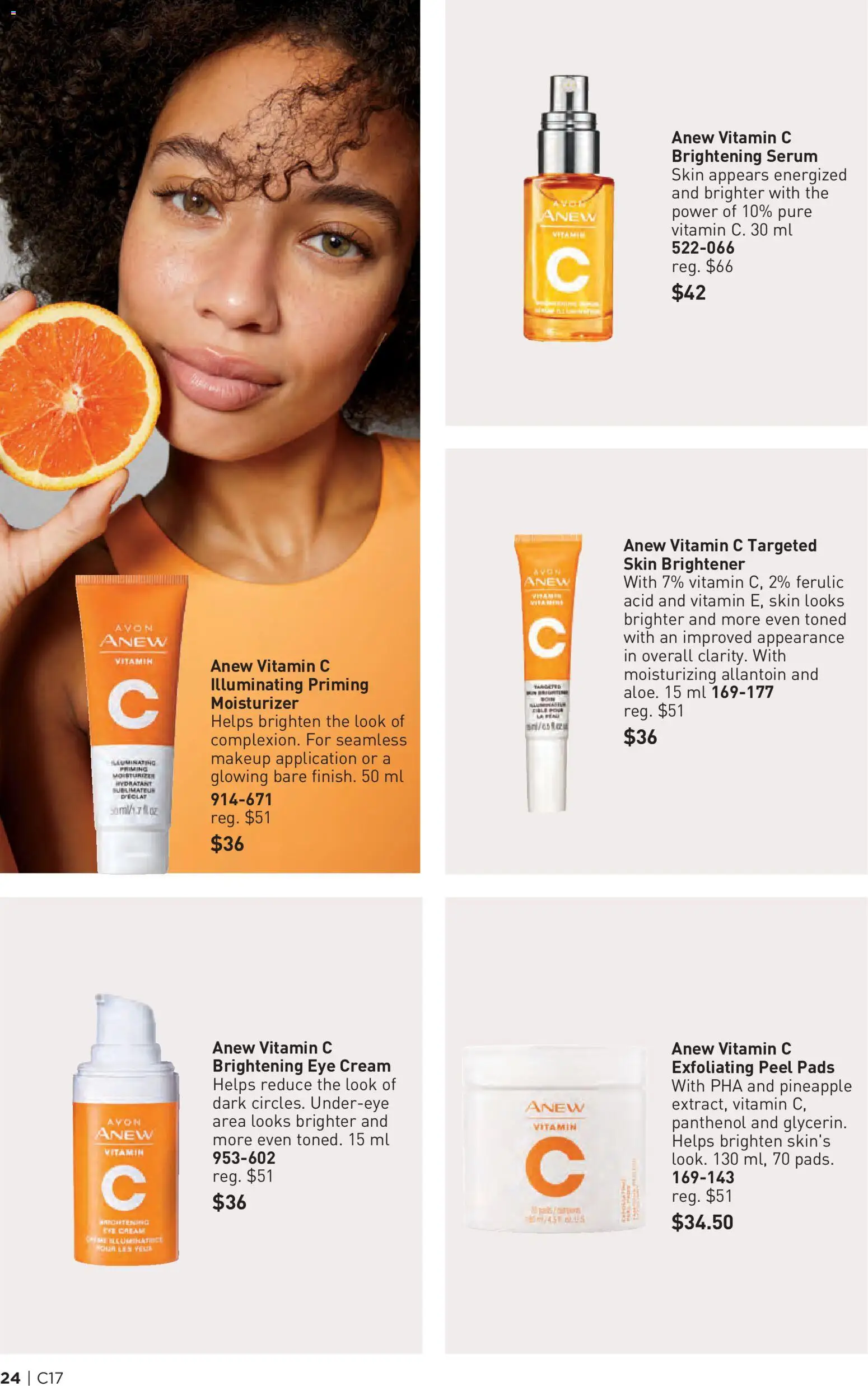 Avon flyer valid from Aug 13, 2026 | Page: 24 | Products: Pineapple, Cream