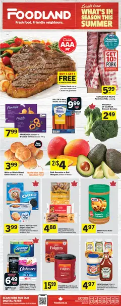 Preview of Foodland weekly flyer / circulaire from shop Foodland valid from Jul 23, 2026