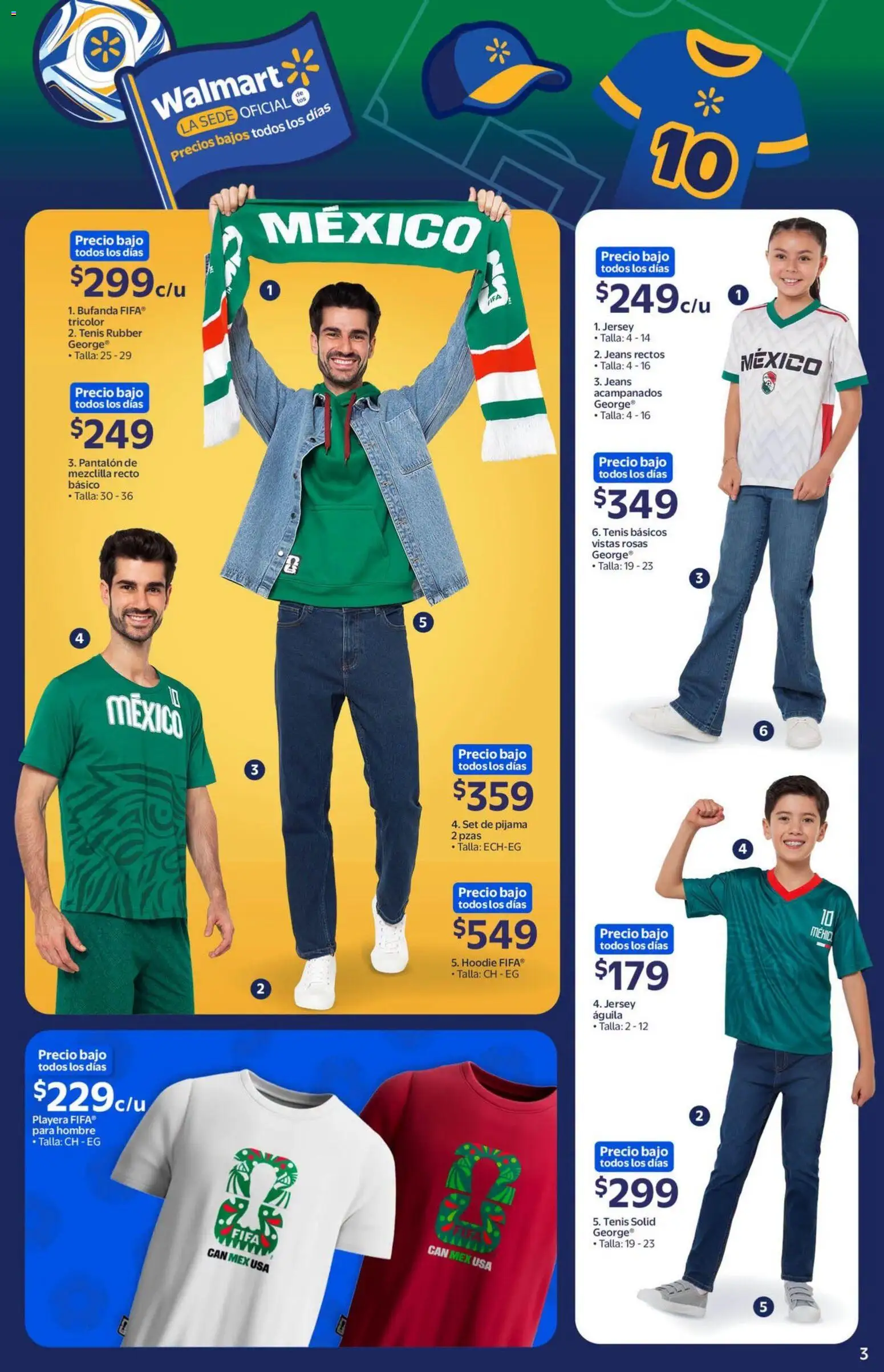 Nuevas ofertas de Walmart válidas en toda la República Mexicana desde el 18.06.2026. ¡Encuentra las mejores ofertas en Walmart folleto Ofertas! | Página: 3