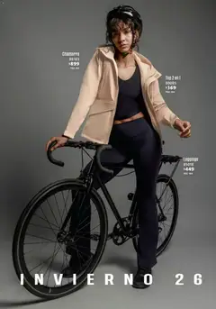 Vista previa de Ilusión catálogo Invierno, nuevo folleto de la tienda, válido en México a partir del 01/10/2026 | Página: 303 | Productos: Leggings, Chamarra, Top