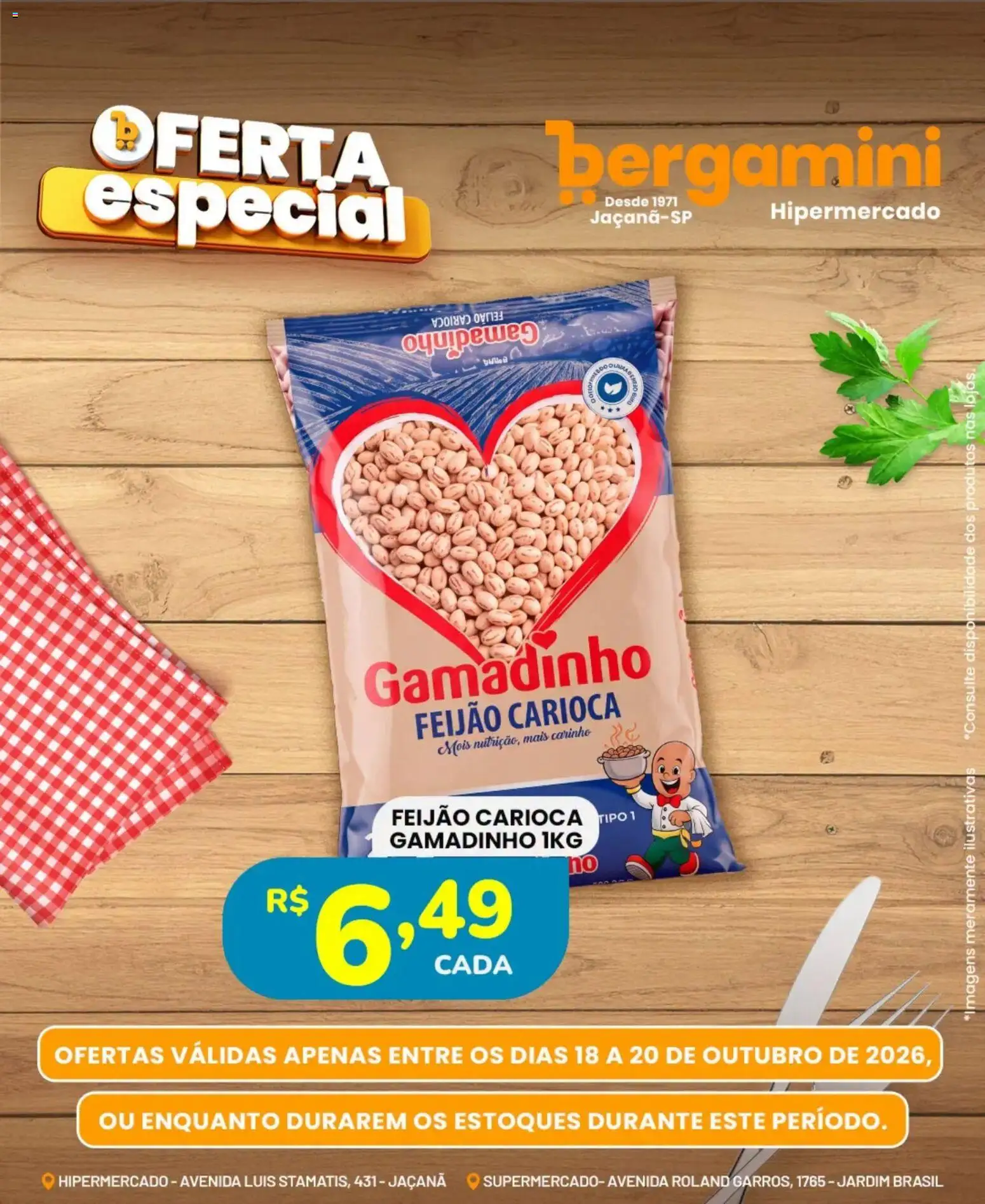 Supermercado Bergamini Folheto - válido de 18/10/2026 | Página: 3