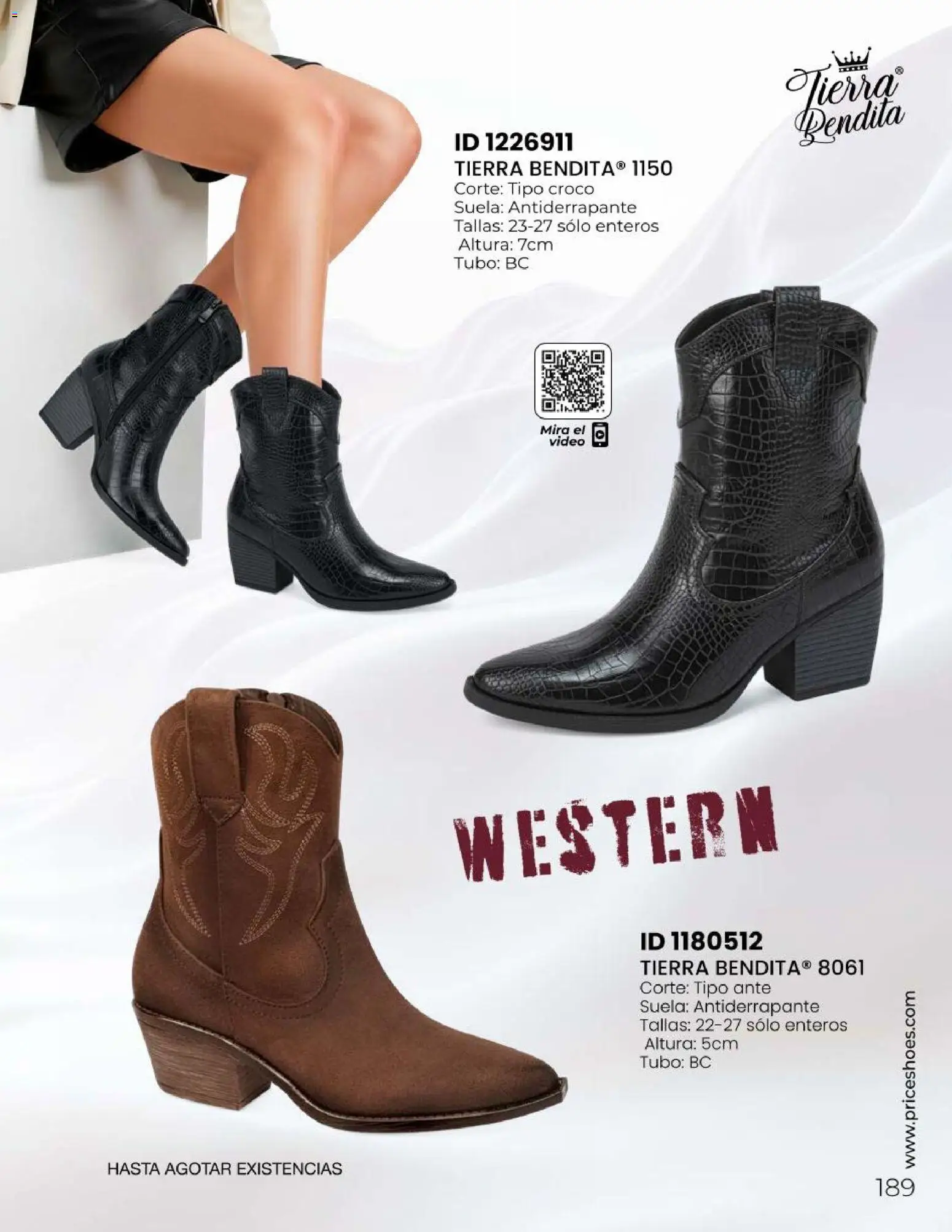 Nuevas ofertas de Price Shoes válidas en toda la República Mexicana desde el 06.05.2026. ¡Encuentra las mejores ofertas en Price Shoes catálogo Todo en uno! | Página: 189 | Productos: Video