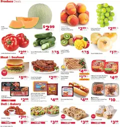 Preview of Family Fare weekly ads valid from 14.06.2026 | Page: 2 | Products: Peaches, Pork, Tomatoes, Beef