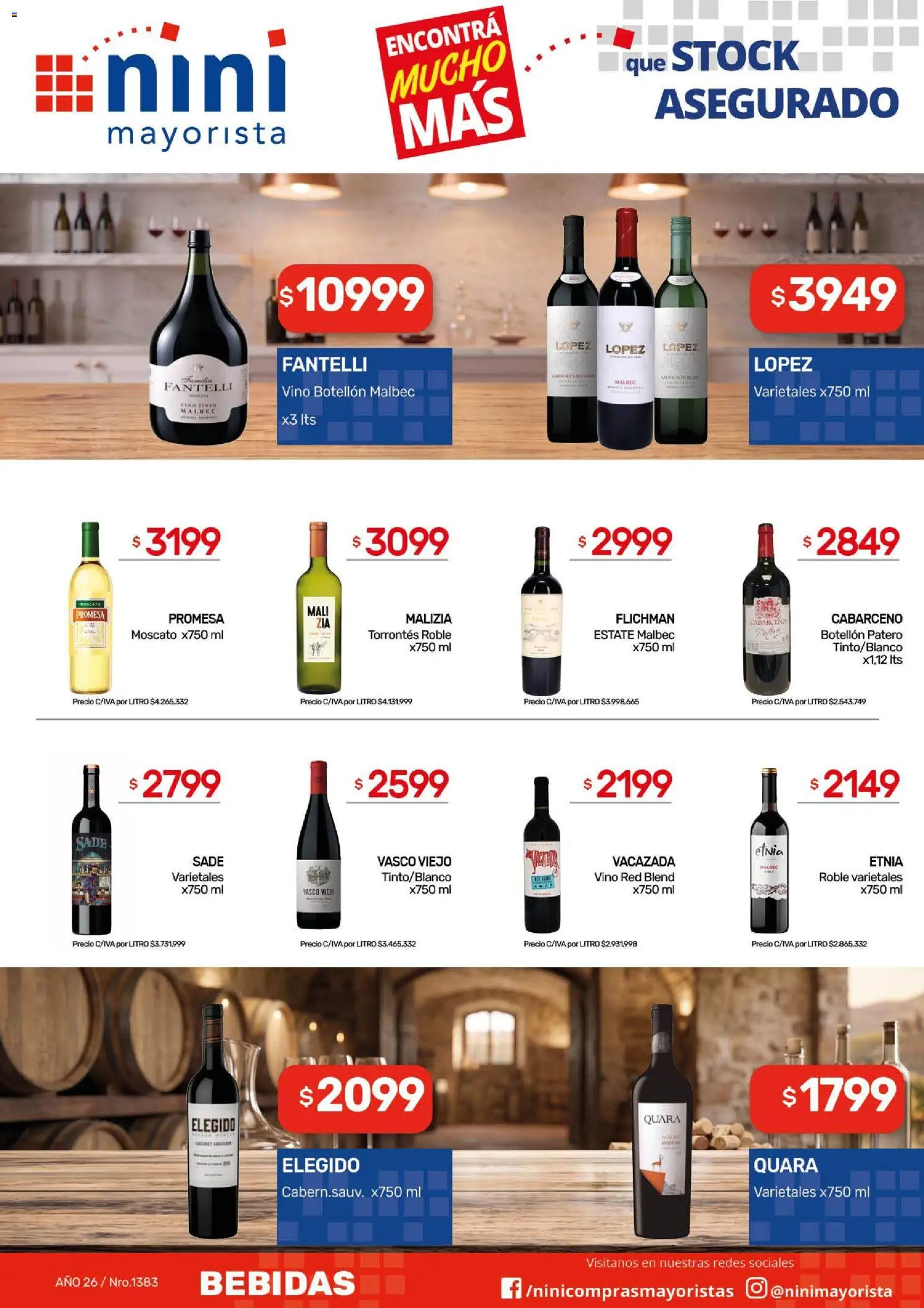 Revista de ofertas NINI Mayorista - Página 19 - Ofertas válidas hasta el 1 de noviembre de 2026