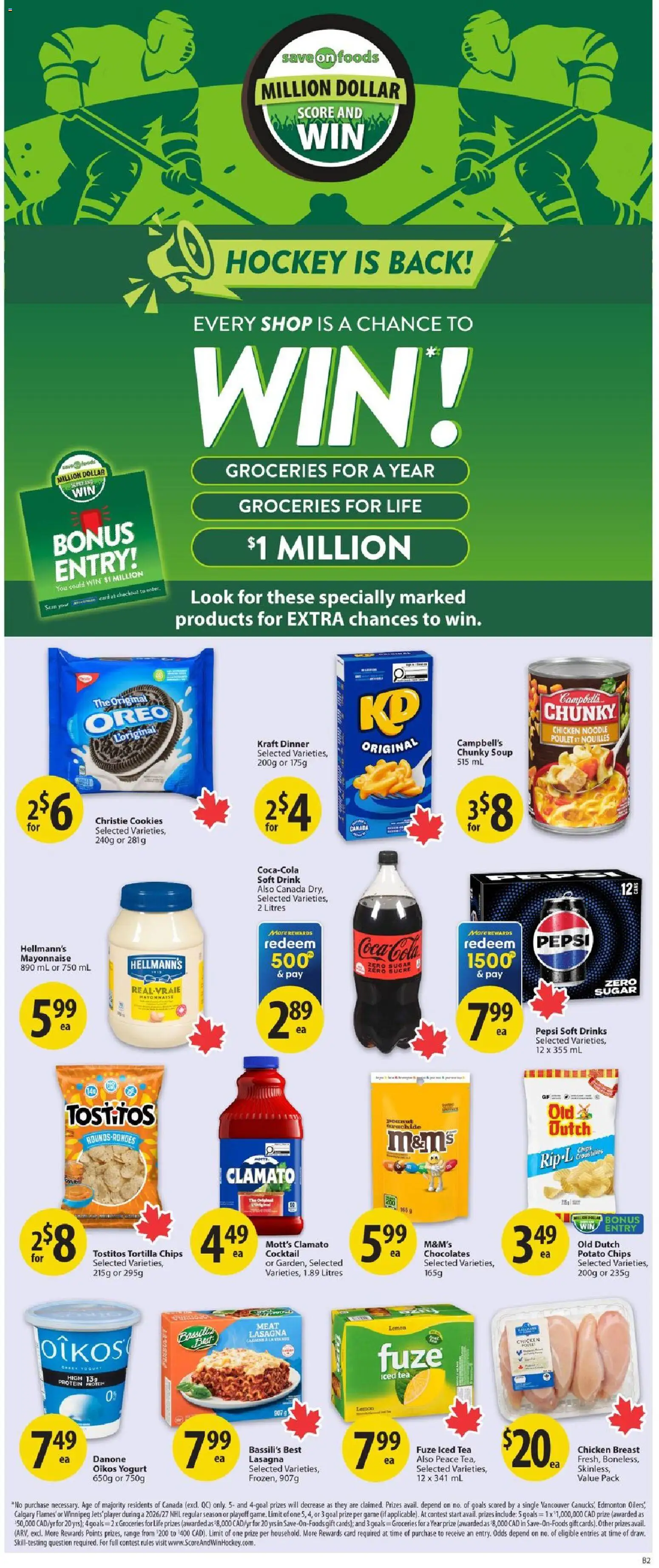 Save on foods flyer valid from Sep 24, 2026 | Page: 32
