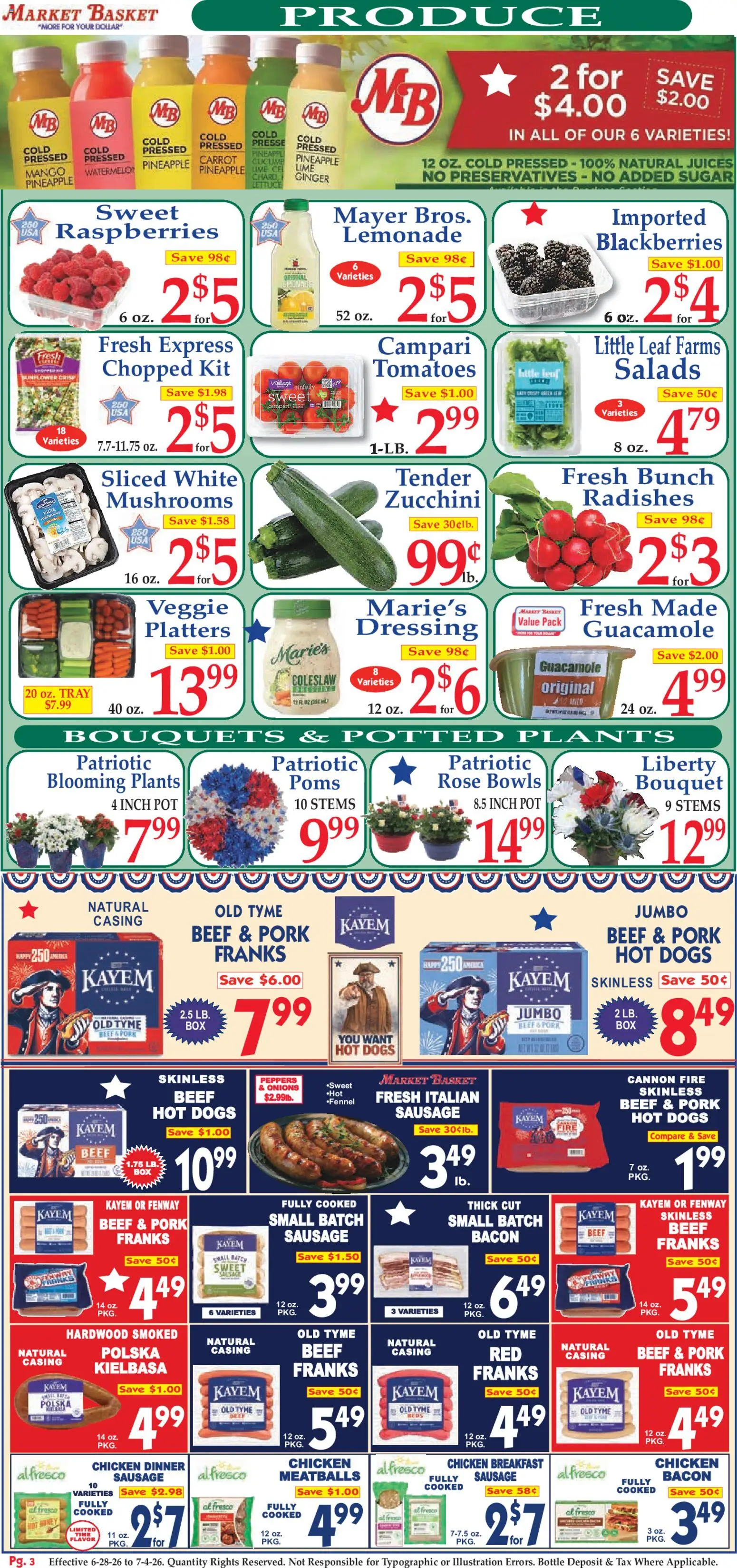Market Basket Ad - valid from 06/28/2026 | Page: 3
