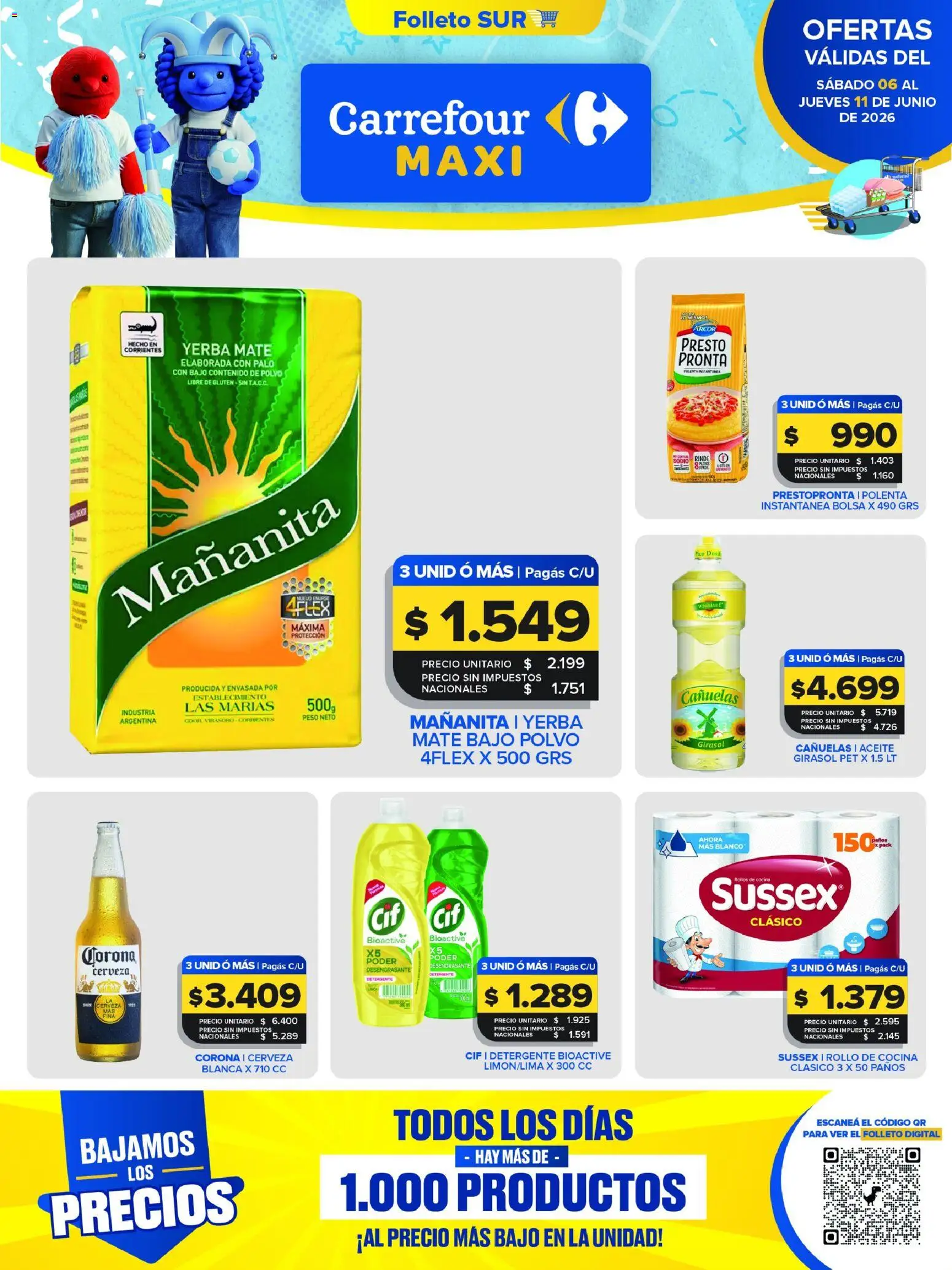 Carrefour Maxi catálogo │ válido desde el 06.06.2026 | Página: 1